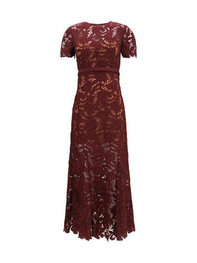 midi lace dress
