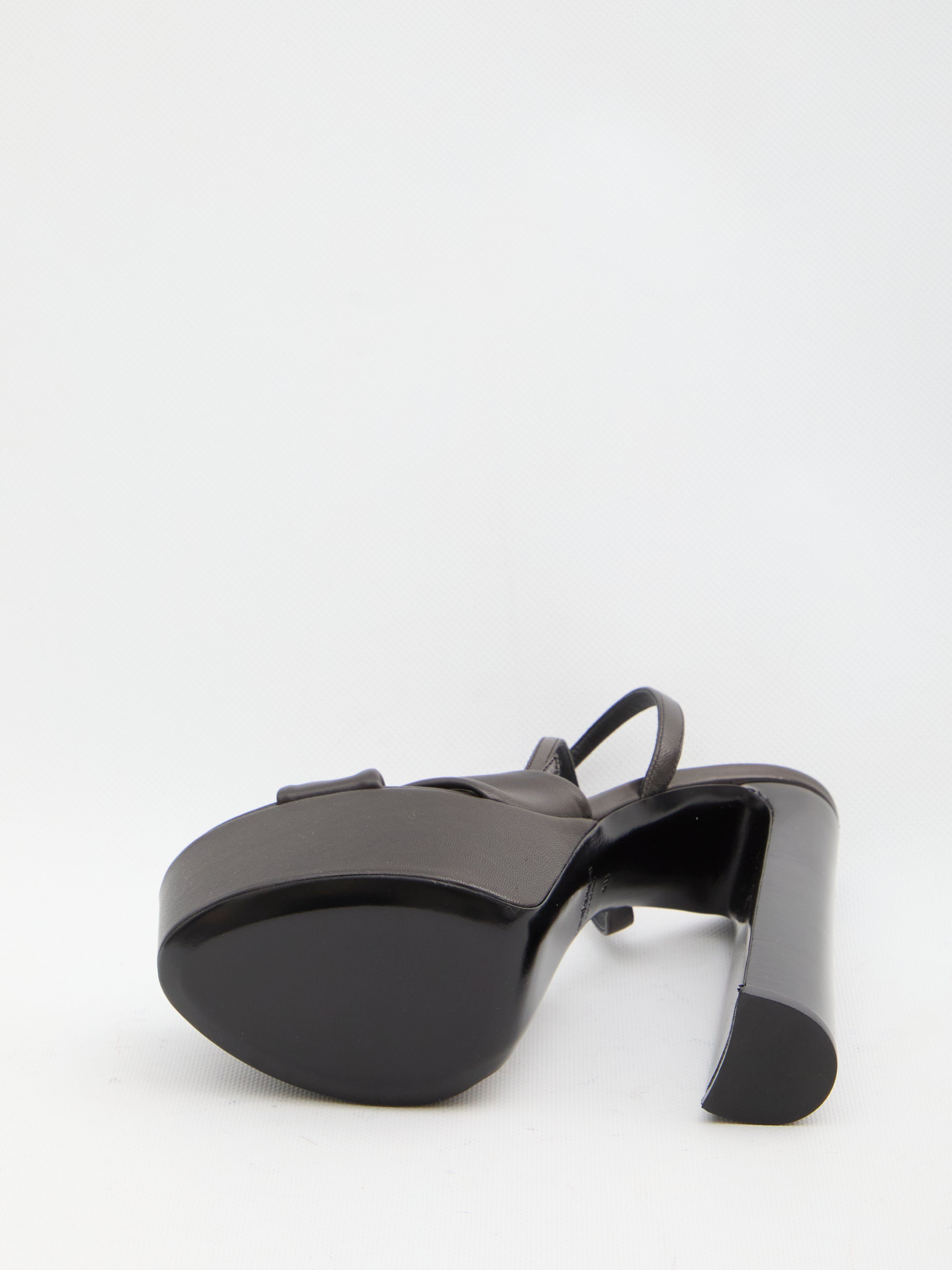 SAINT LAURENT 36 franciane platform sandals