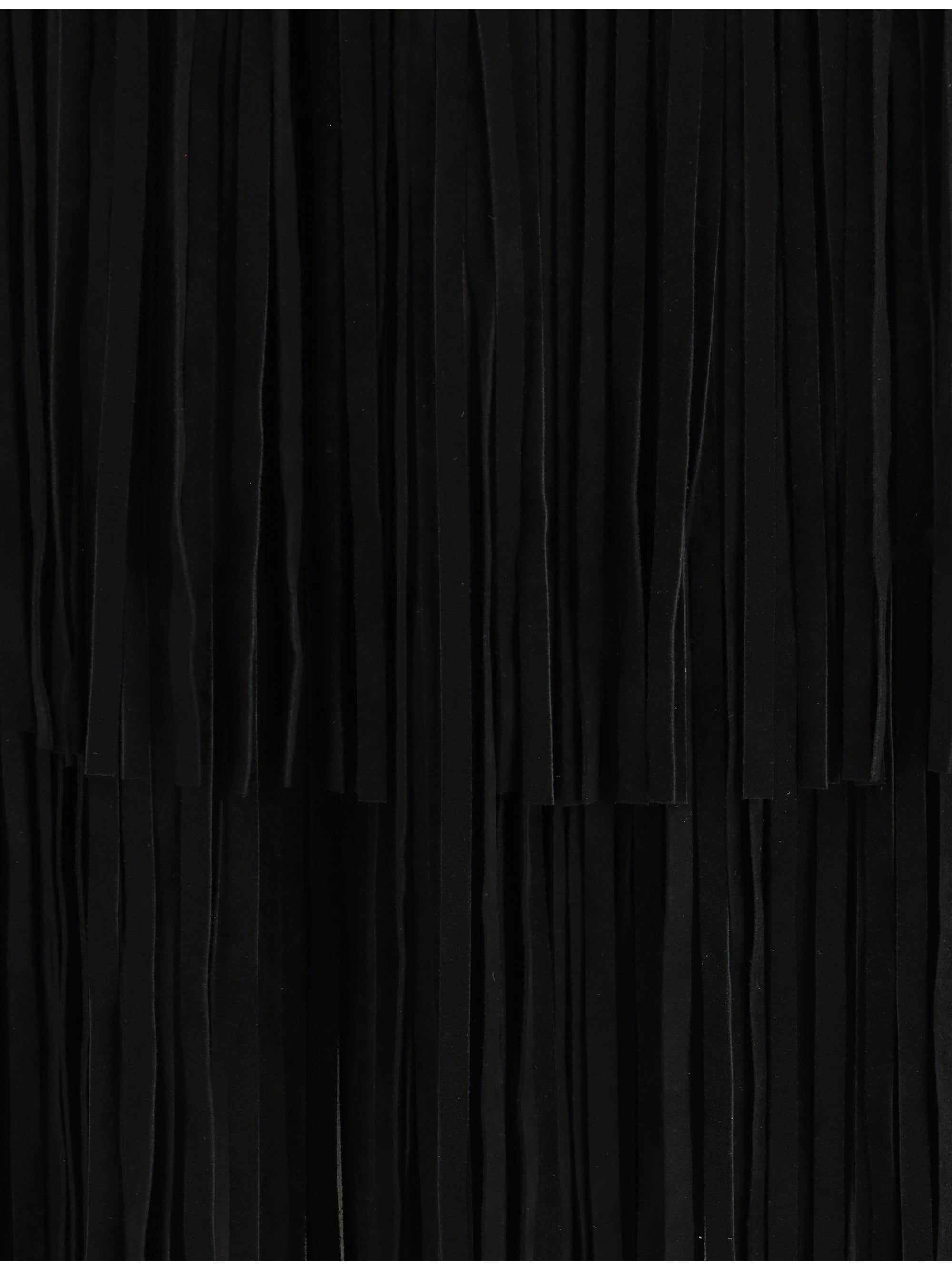 DOLCE & GABBANA 40 organza skirt with fringes