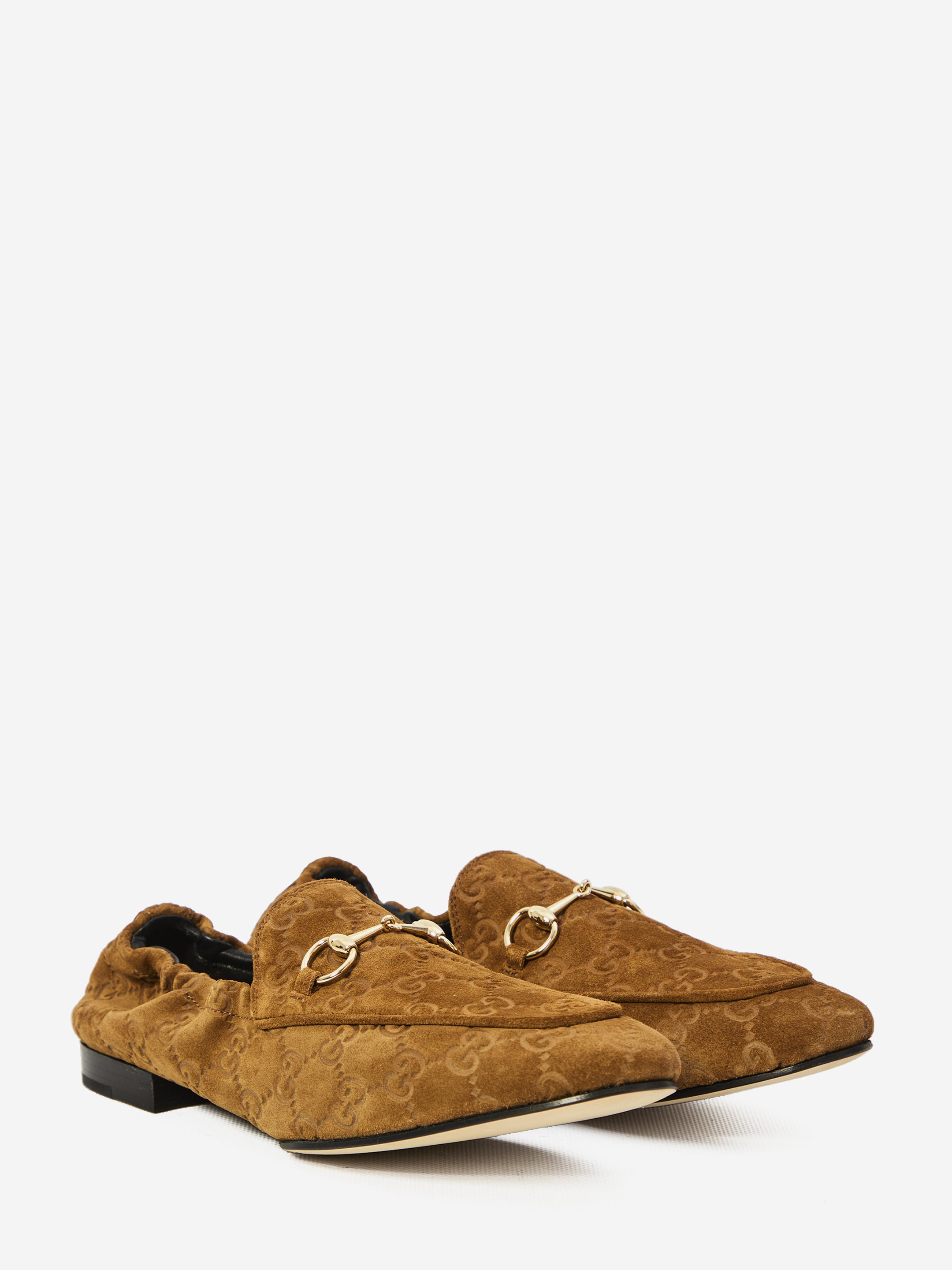 GUCCI 36 loafers with horsebit