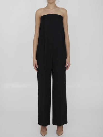 tailored wool jumpsuit