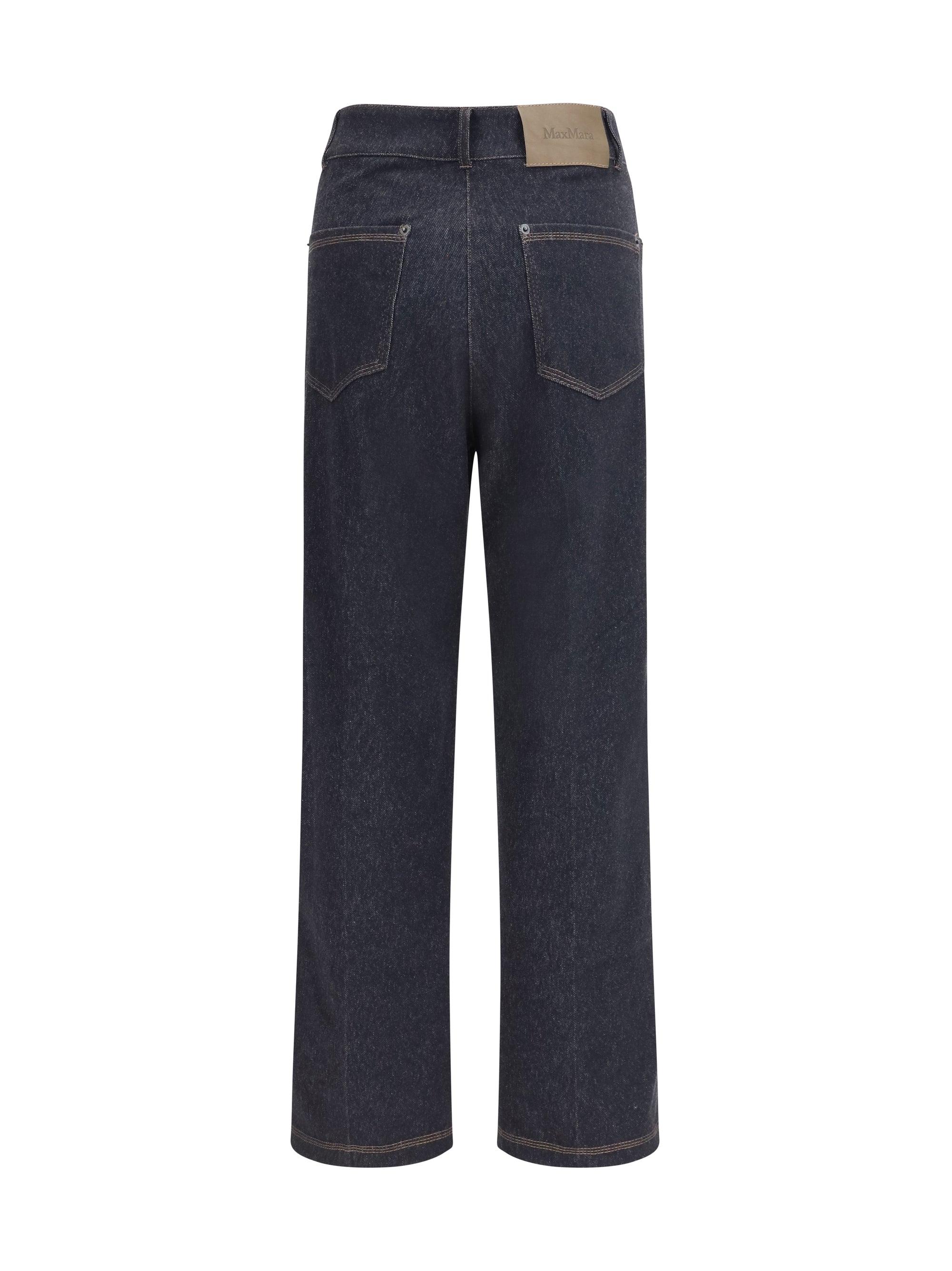 MAX MARA PURE L ribes five-pocket pants