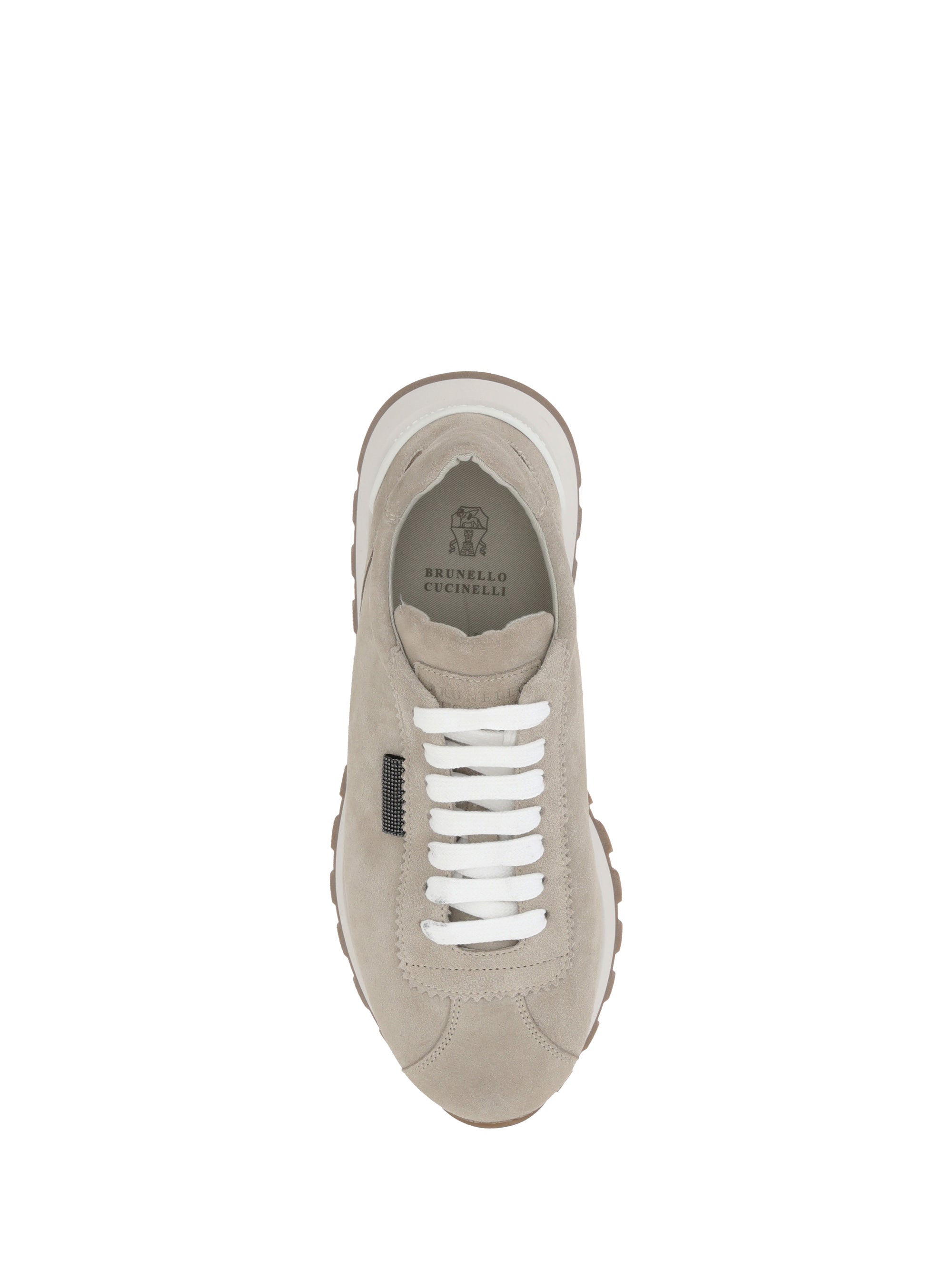 BRUNELLO CUCINELLI 36.5 sneakers with iconic embellishments