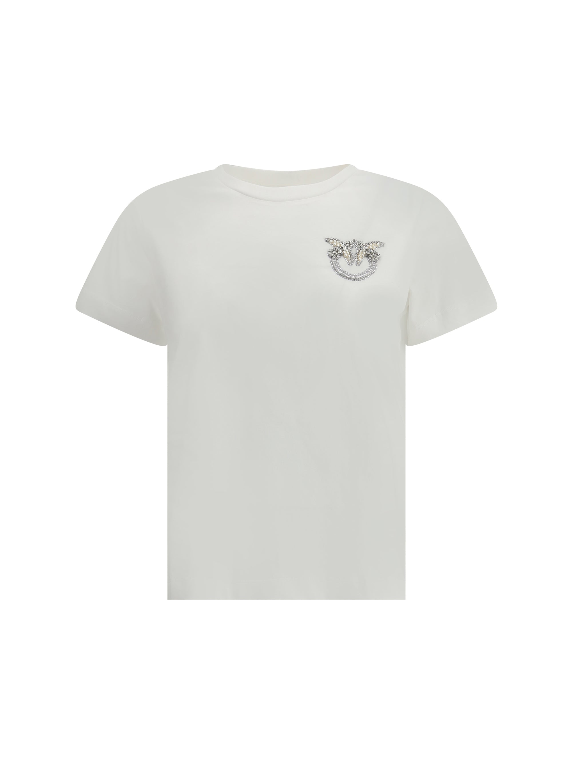 PINKO M eembroidered logo t-shirt