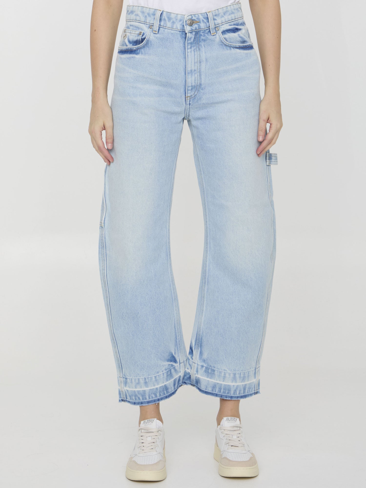 STELLA MCCARTNEY 26 banana leg utility jeans