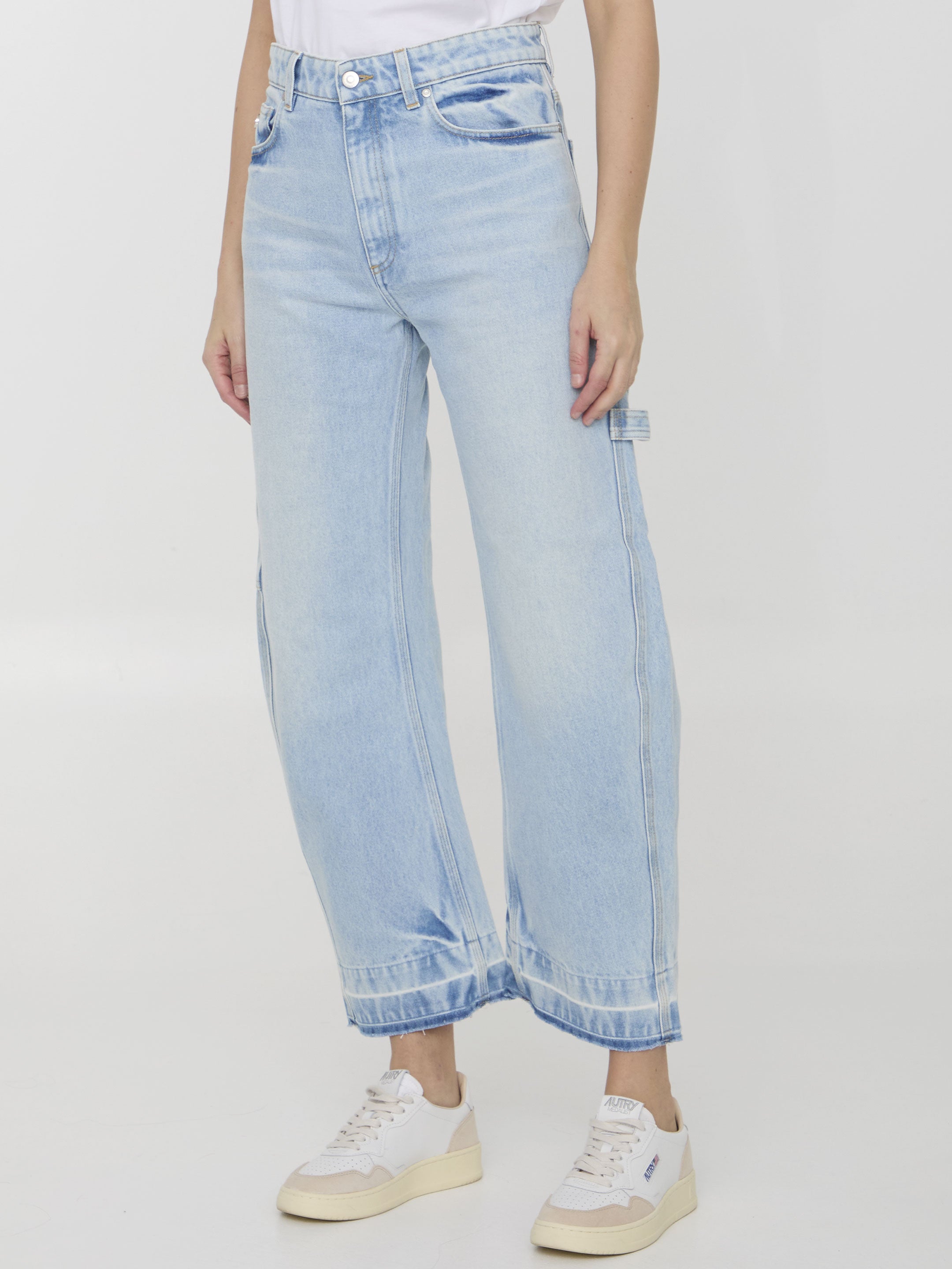 STELLA MCCARTNEY 26 banana leg utility jeans