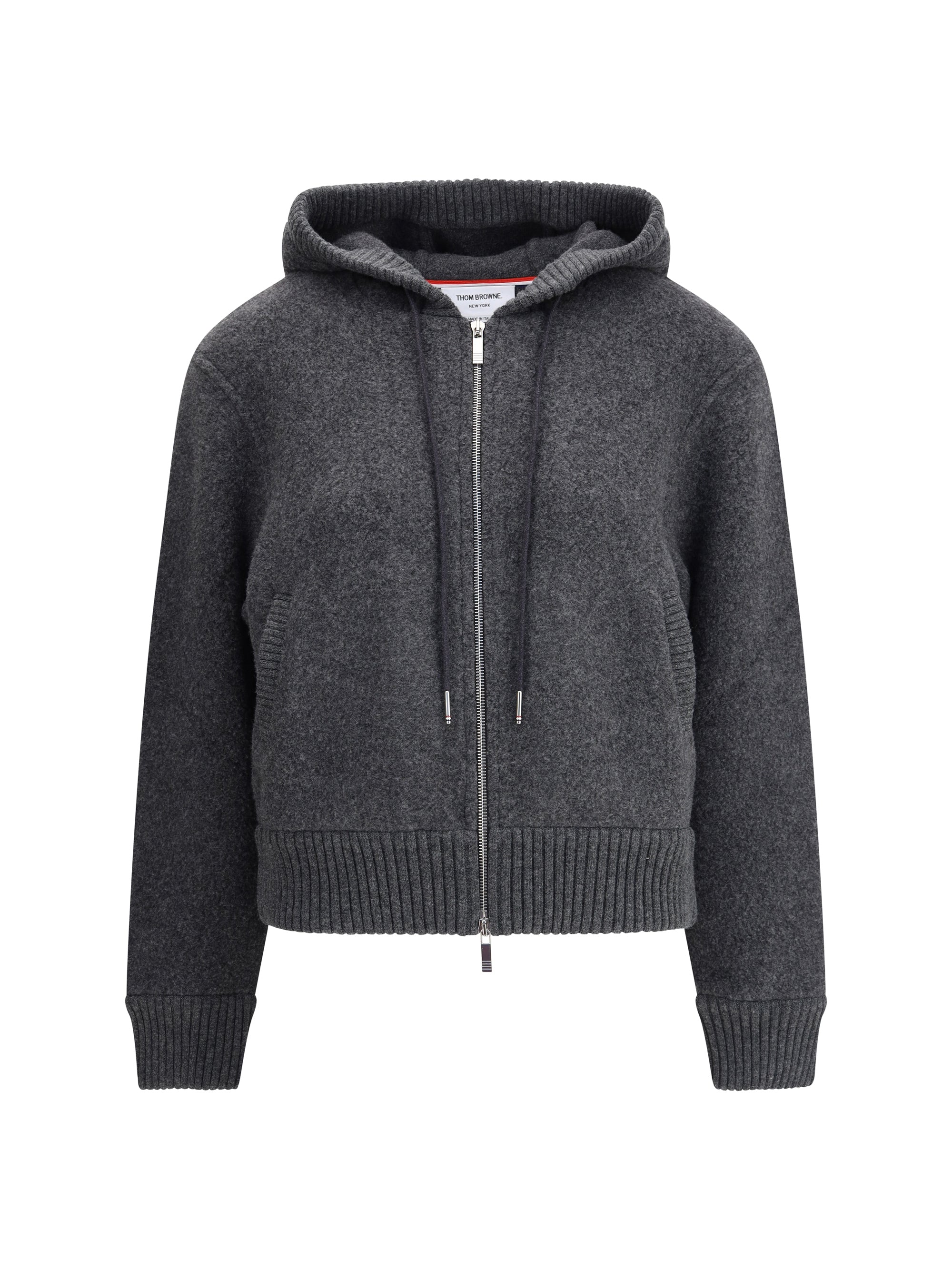 THOM BROWNE 40 wool hoodie