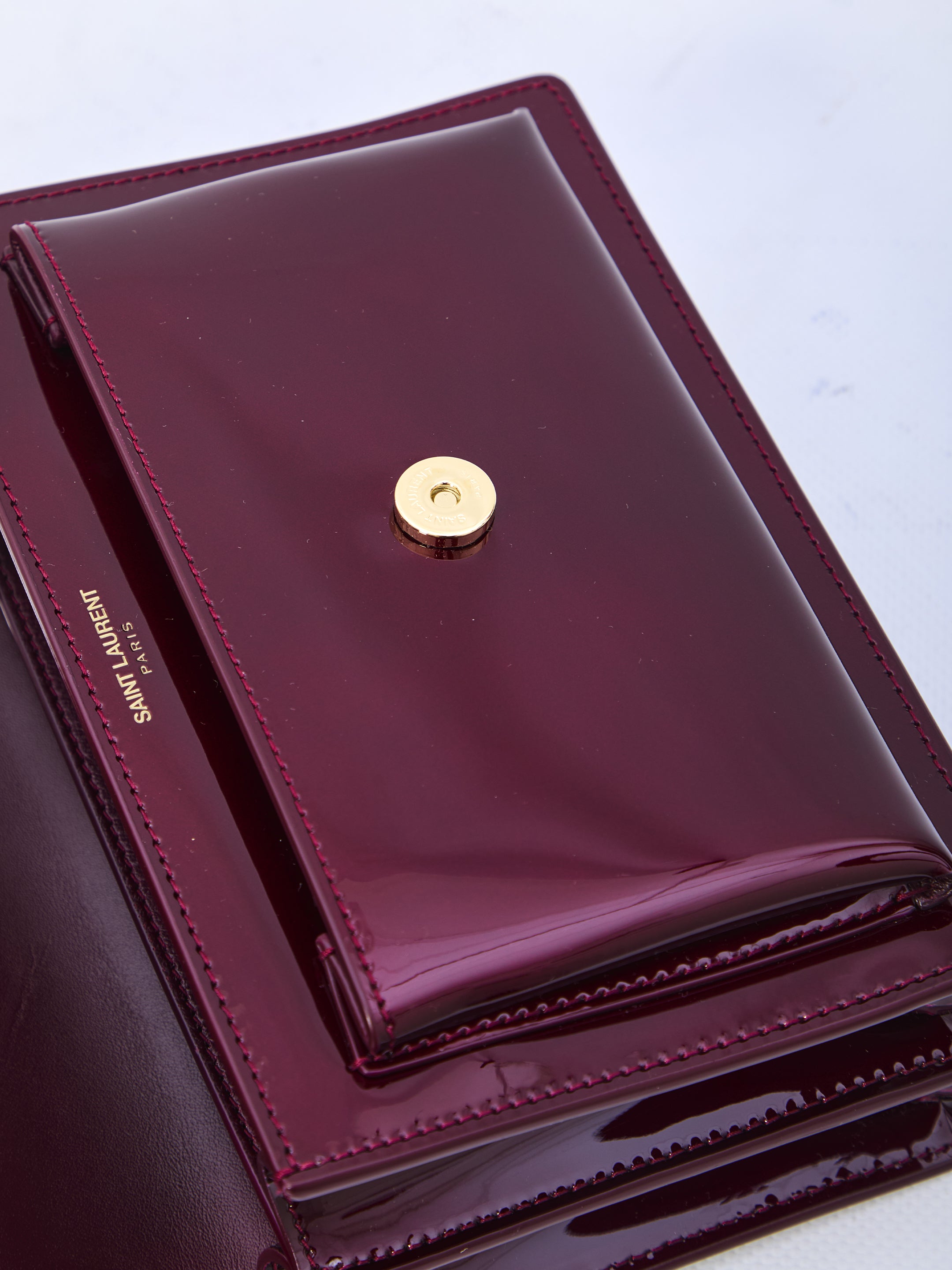 SAINT LAURENT OS sunset cross-body bag small