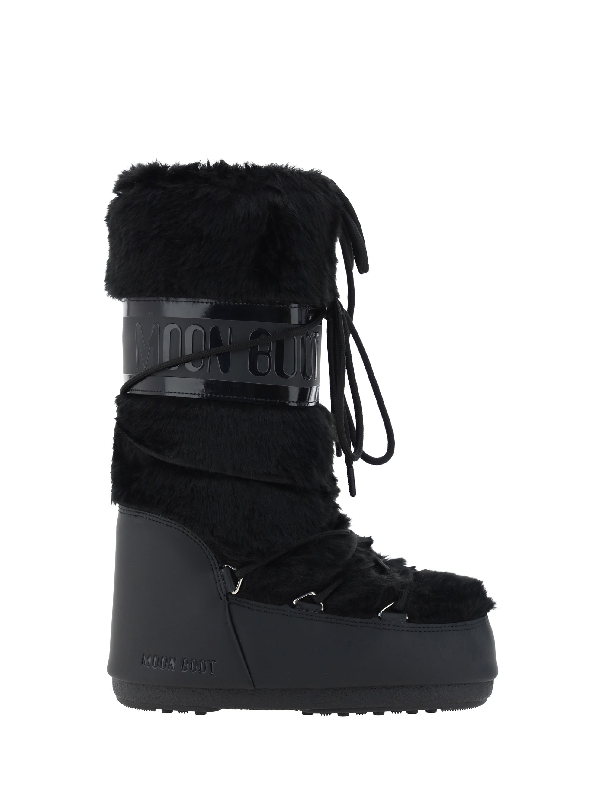 MOON BOOT 39-41 icon faux fur boots