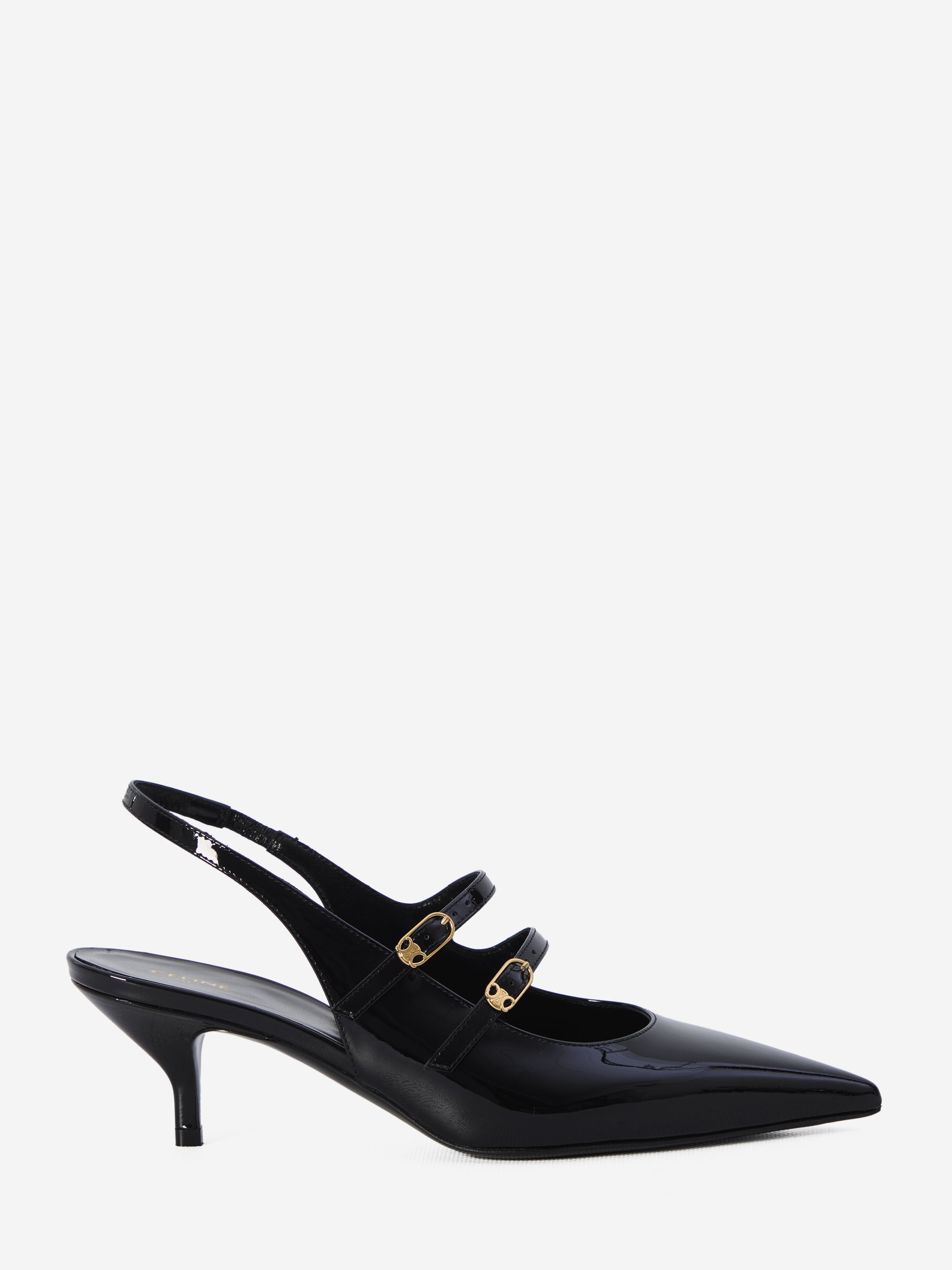 CELINE 36½ mary jane slingback pumps