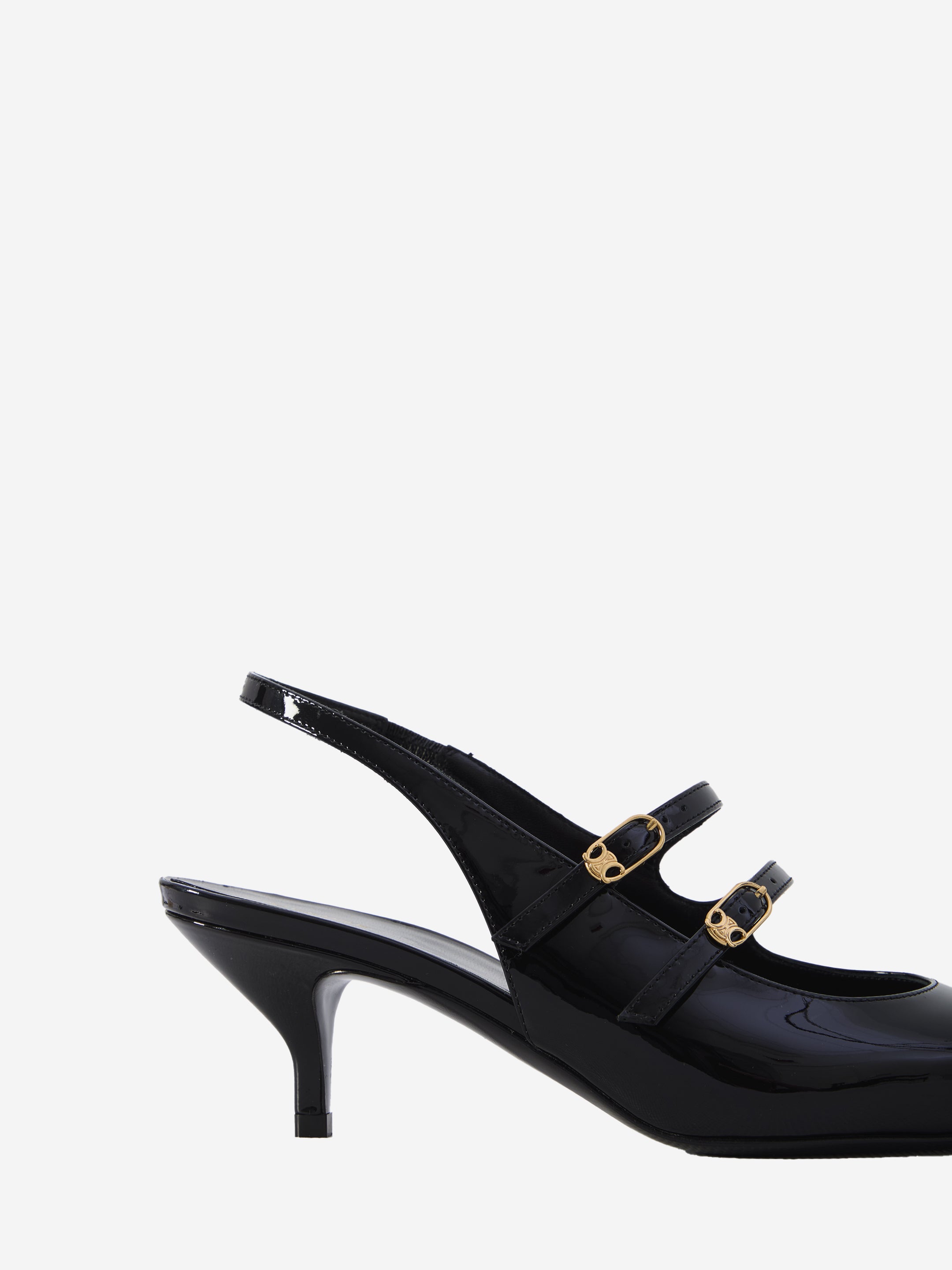 CELINE 36½ mary jane slingback pumps