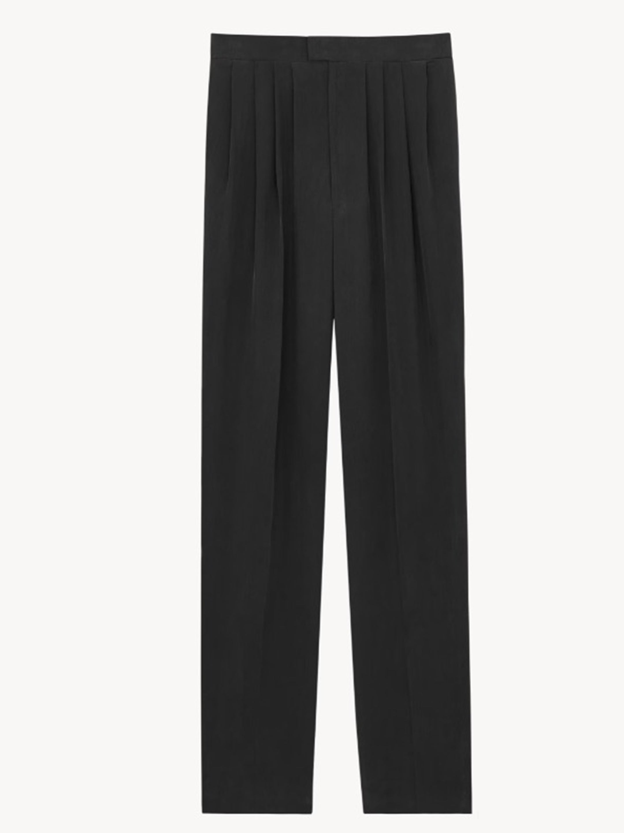SAINT LAURENT 36 habotai silk pants