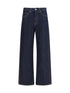 KHAITE 27 bonnie high-waisted wide-leg jeans