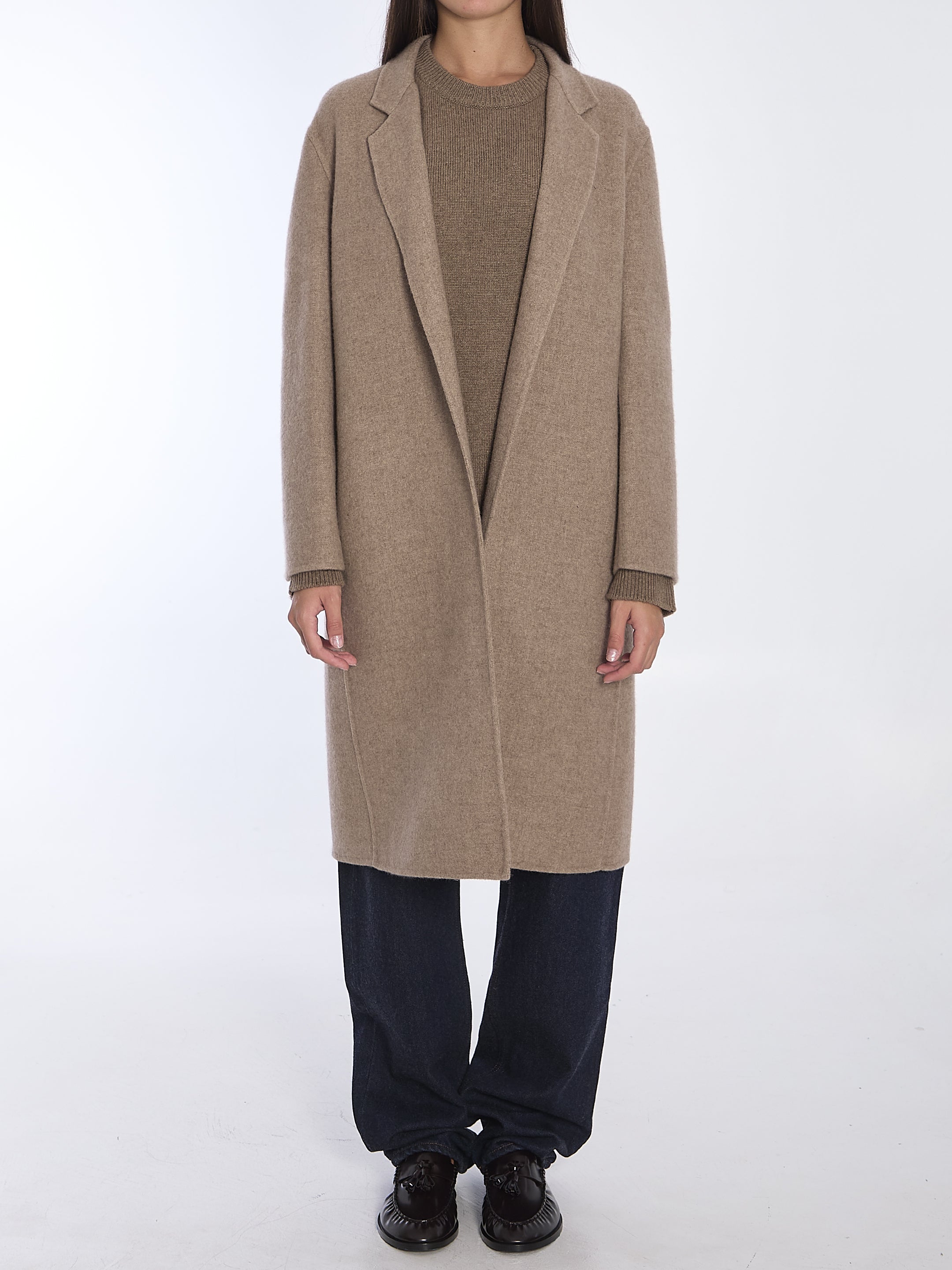 THE ROW 2 fedra coat in cashmere