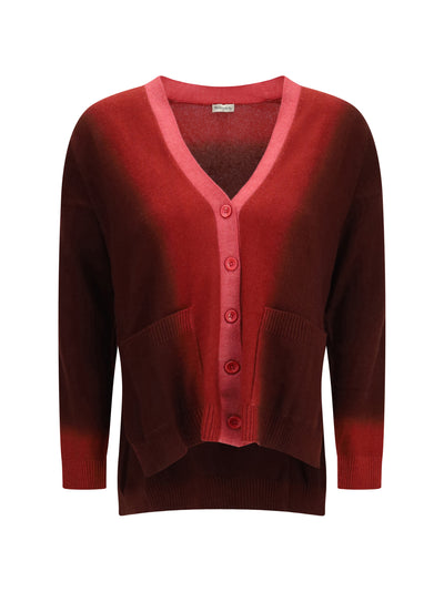 ombré cardigan with pockets
