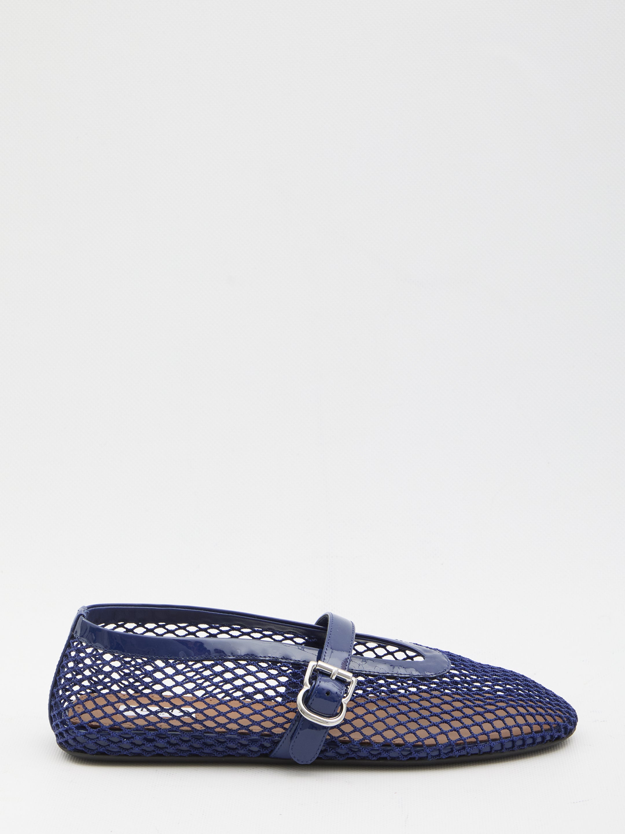 ALAIA 36 mesh flat ballerinas