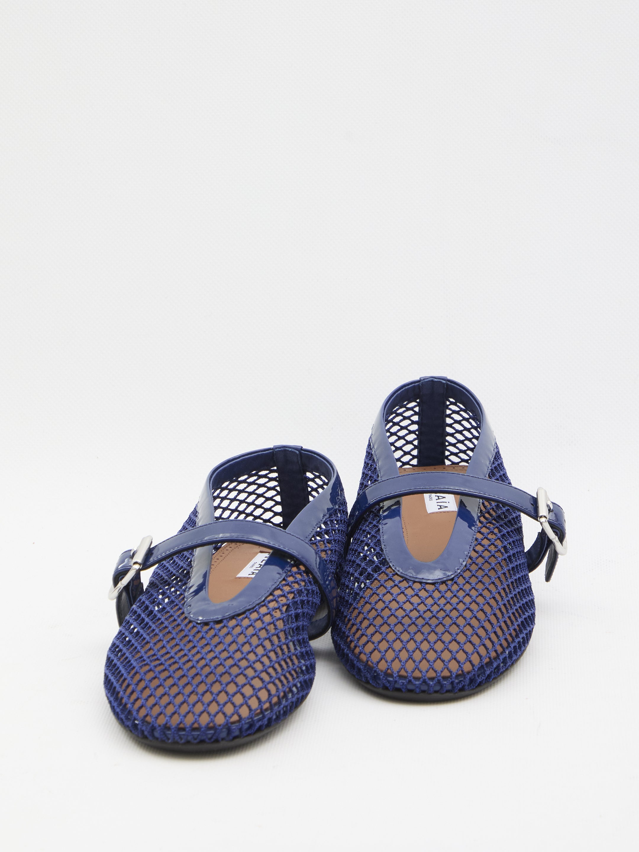 ALAIA 36 mesh flat ballerinas