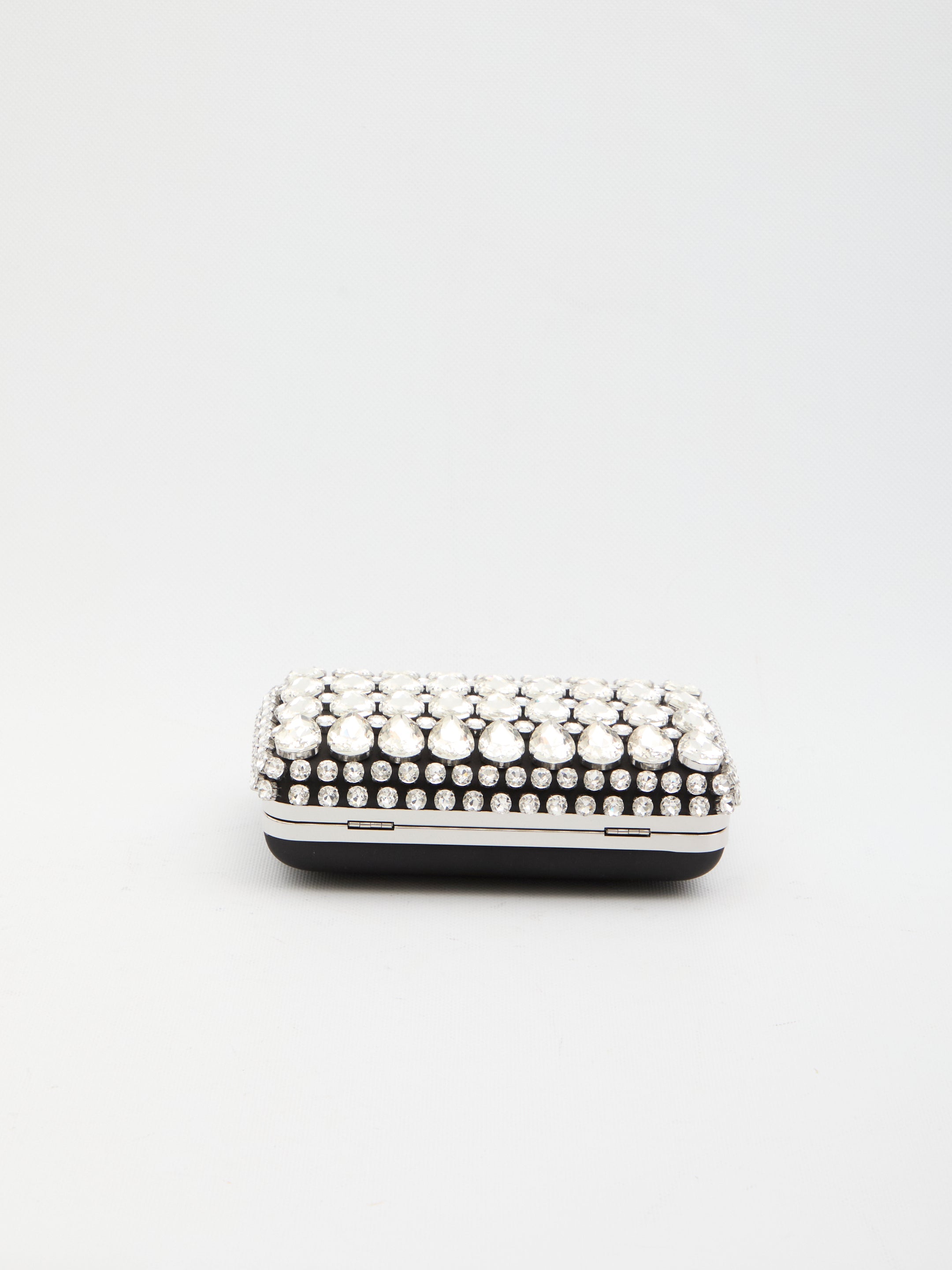 SELF PORTRAIT OS crystal clutch bag