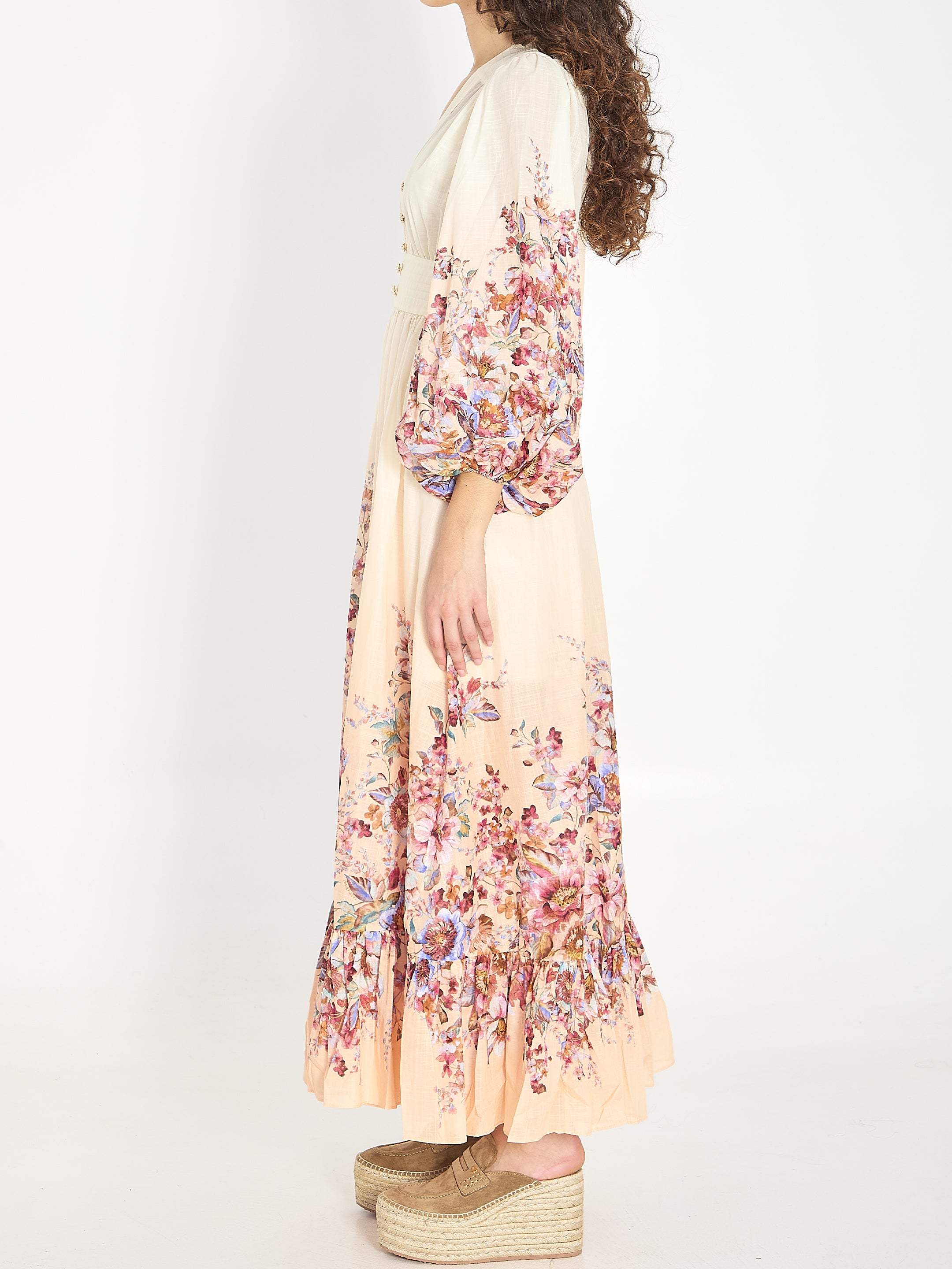 ZIMMERMANN 0 awaken plunge maxi dress