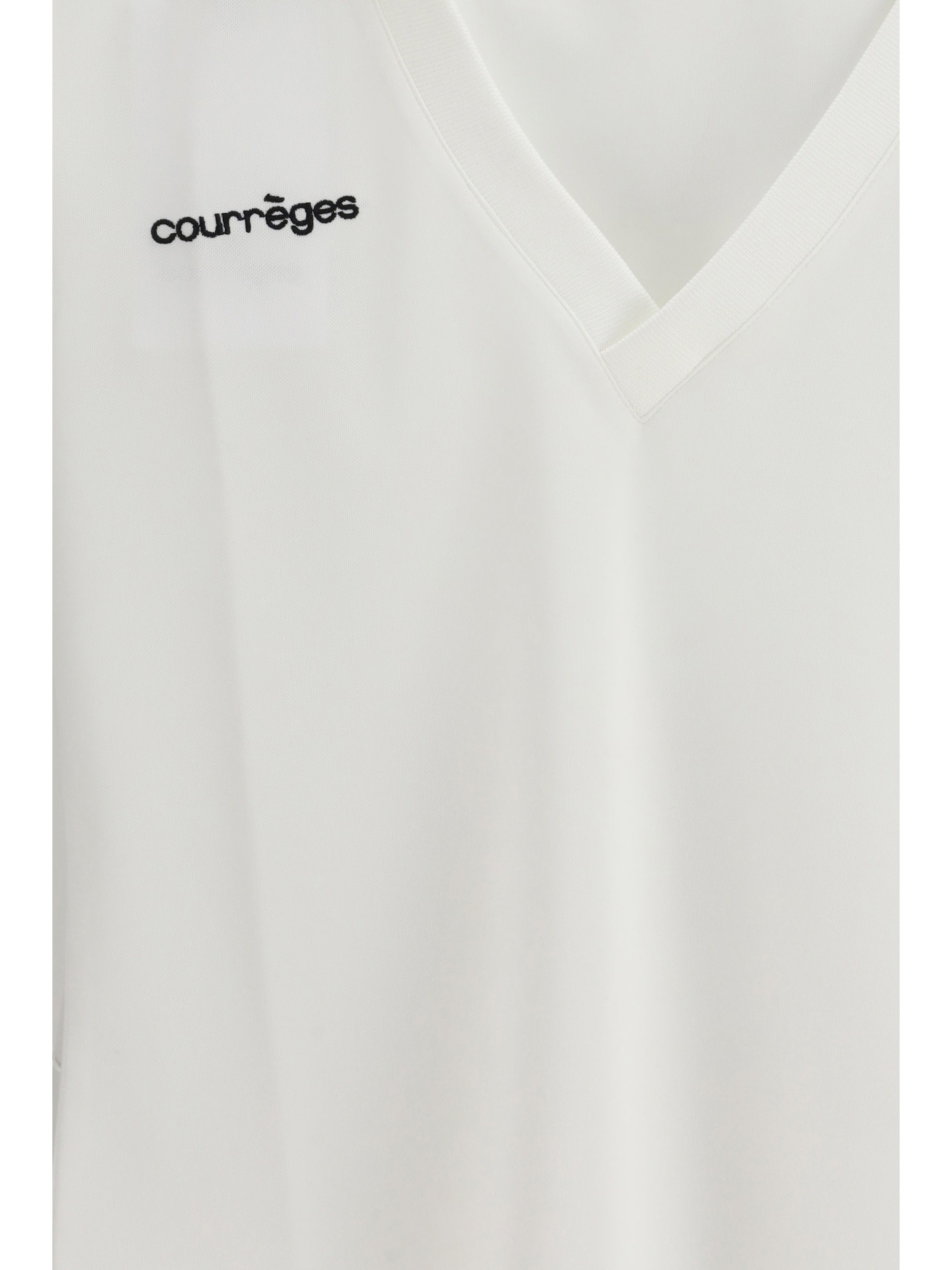 COURRÈGES M sports cropped polo