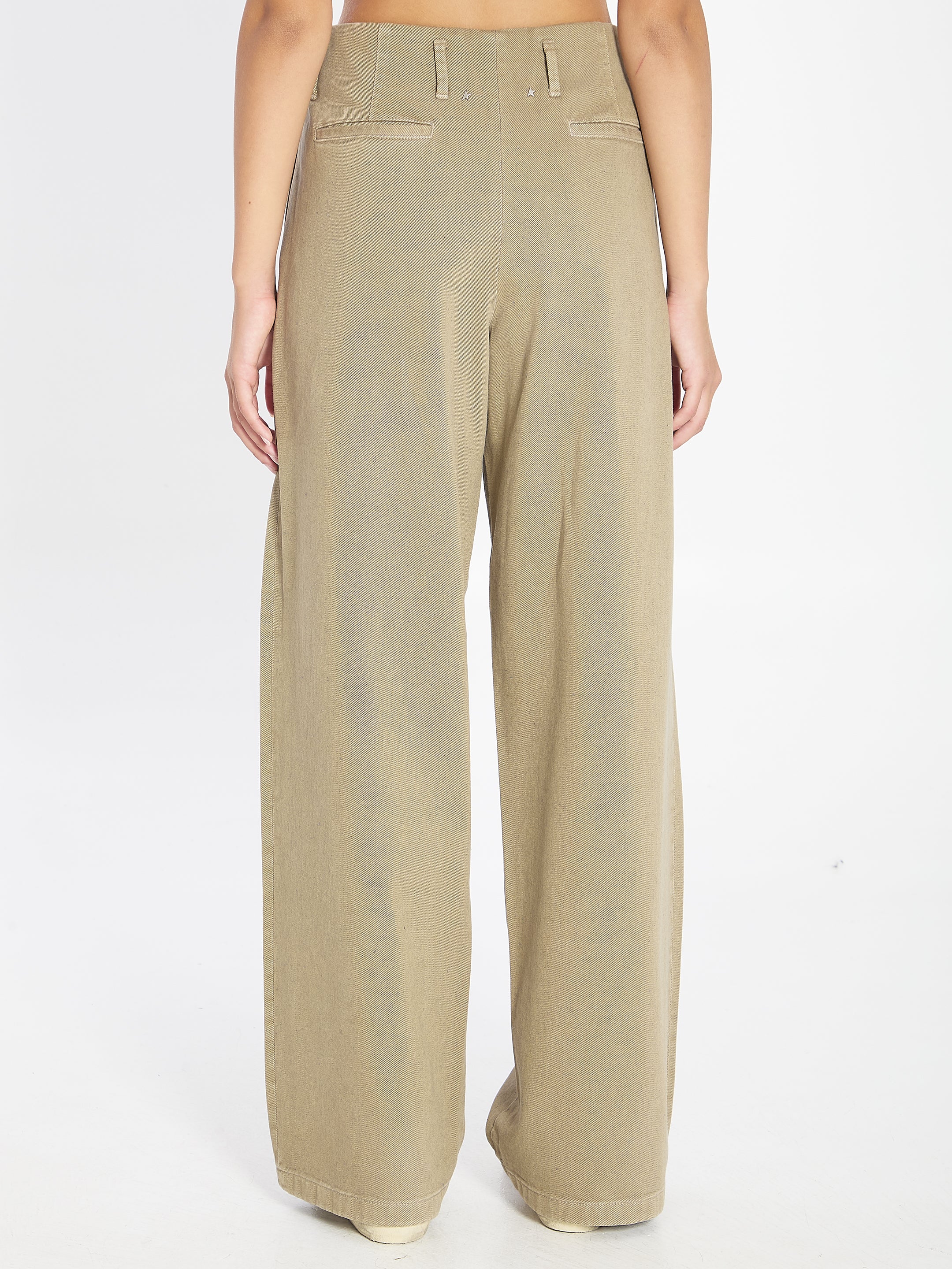 GOLDEN GOOSE 38 cotton pants