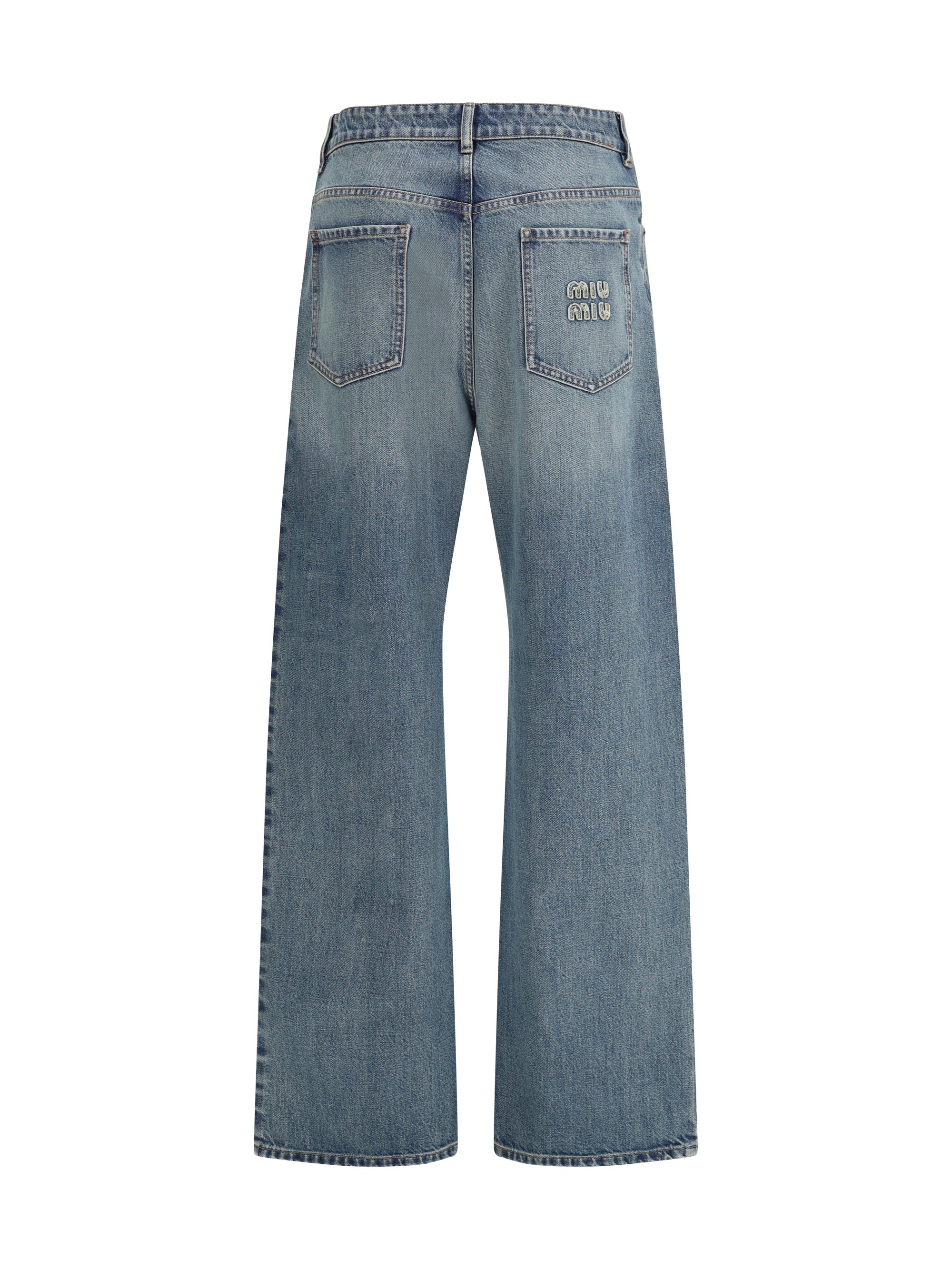 MIU MIU 27 regular-fit denim jeans