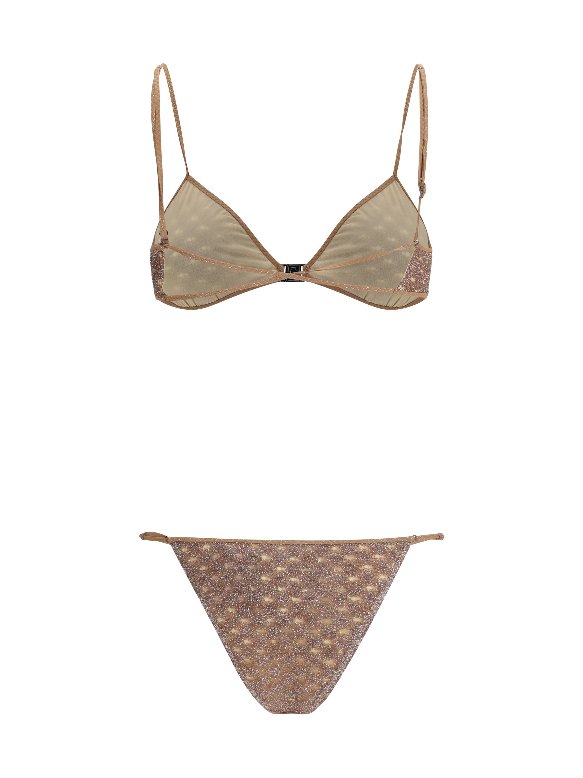 MISSONI 40 viscose lamé swimsuit