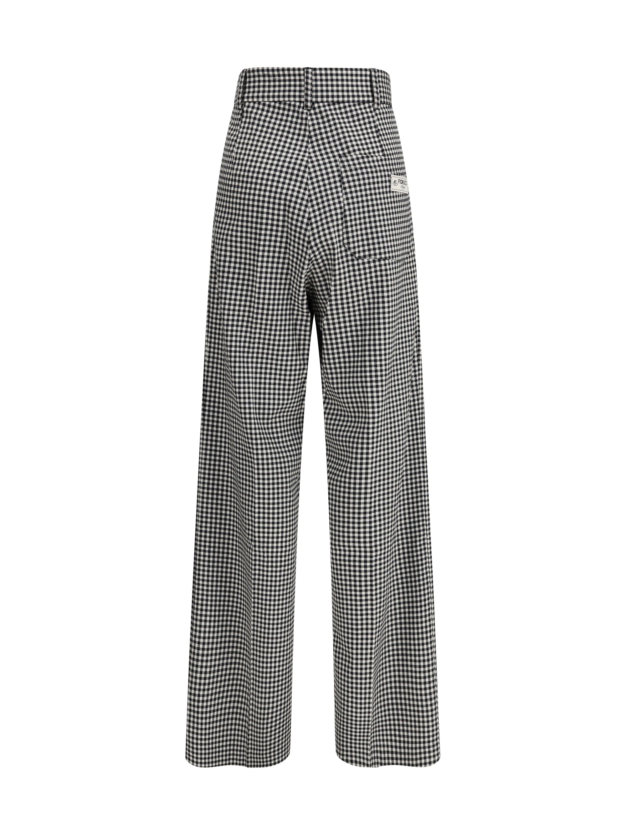 FIORUCCI S gingham trousers