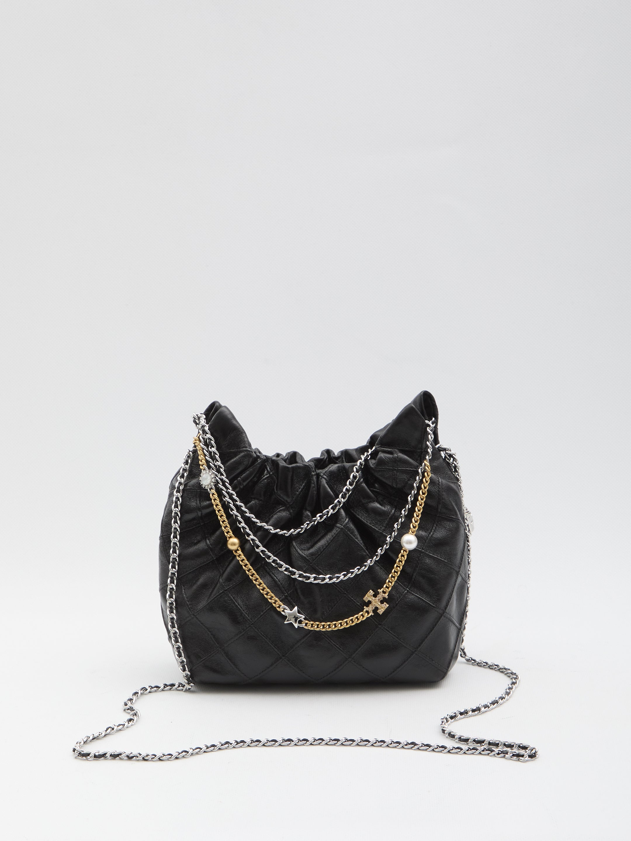 TORY BURCH OS fleming mini bag with drawstring