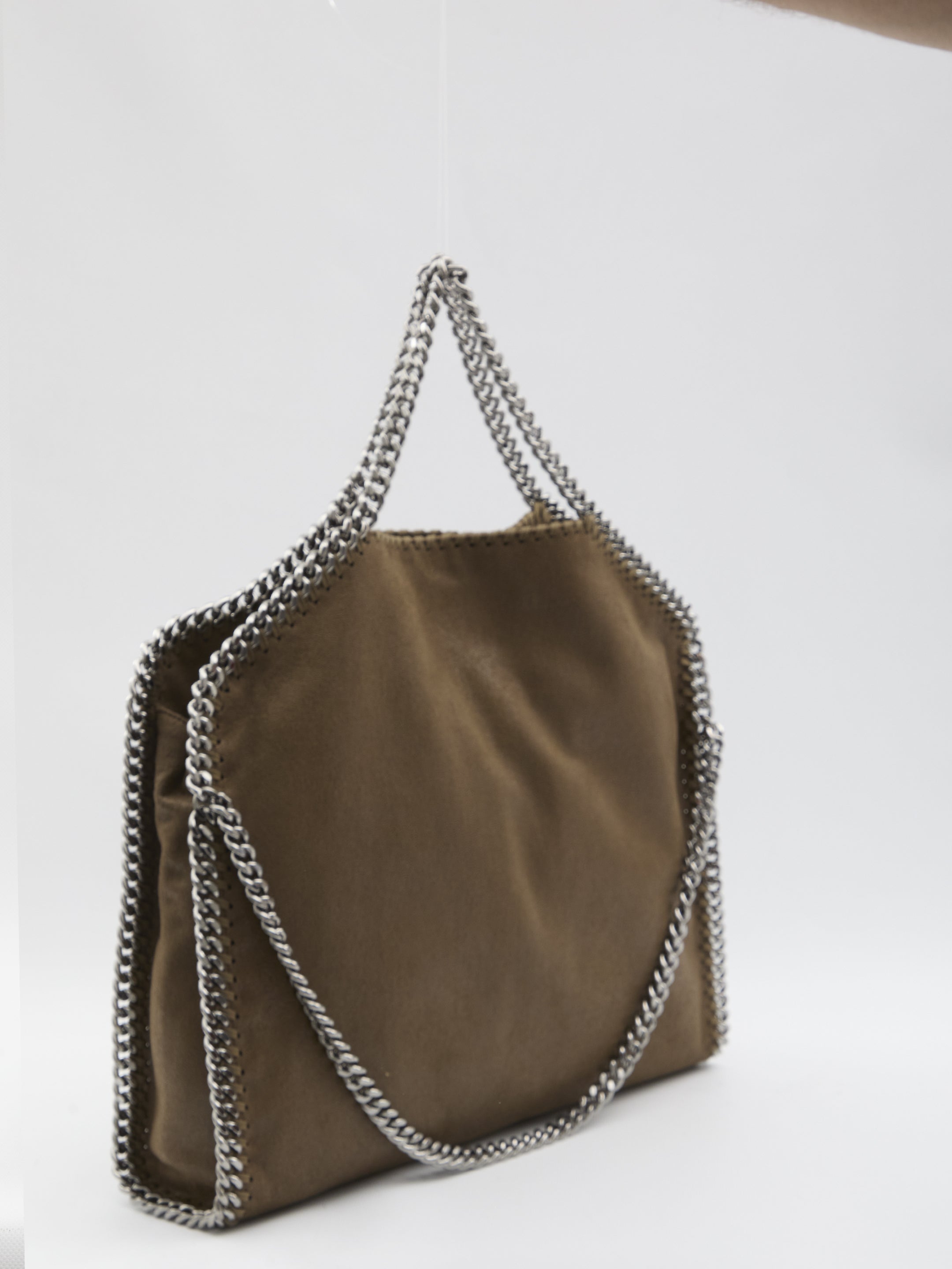 STELLA MCCARTNEY OS large falabella shoulder tote bag