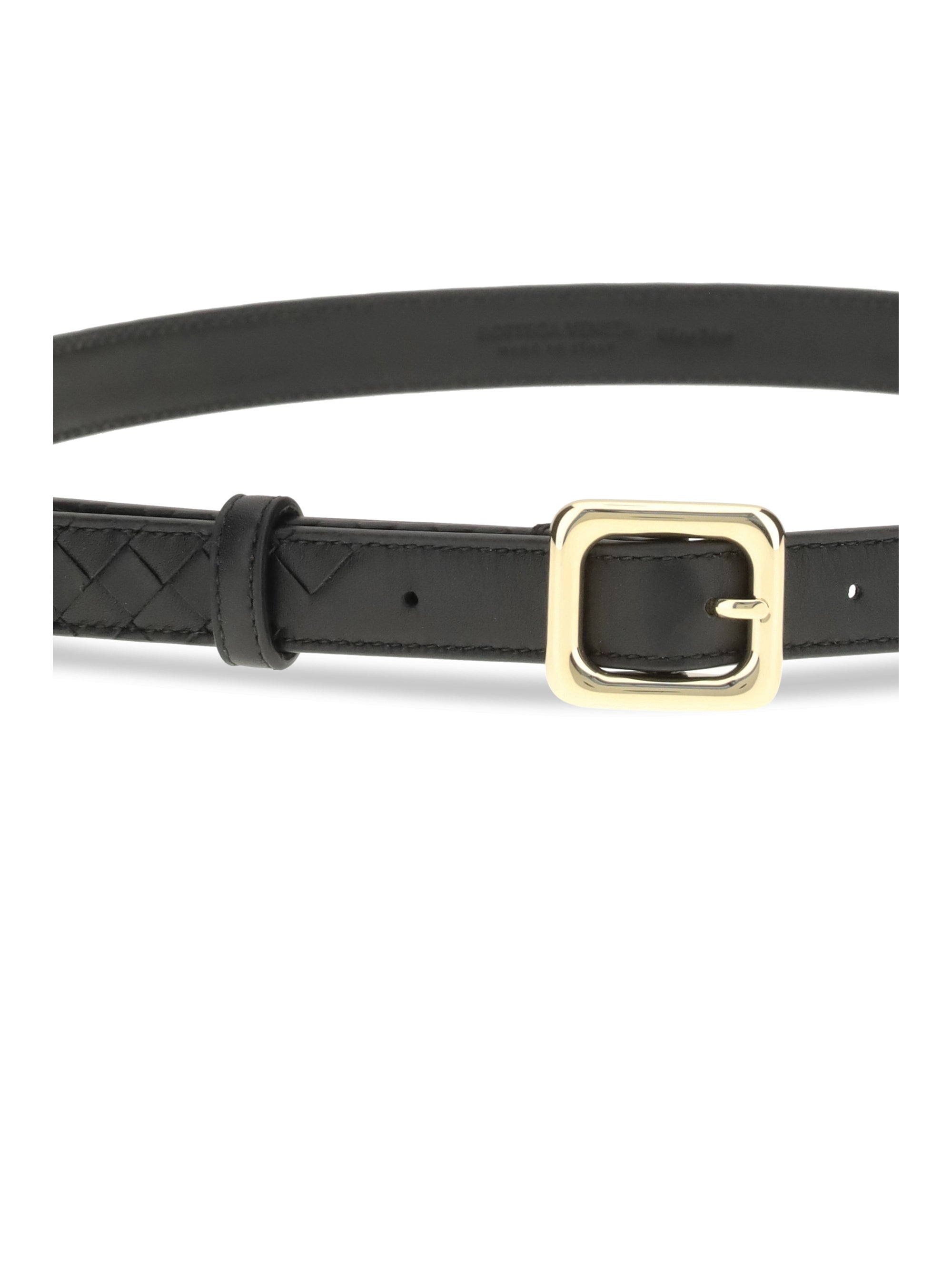 BOTTEGA VENETA 80 intrecciato belt