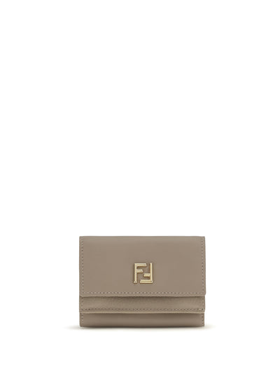 ff mini trifold leather wallet