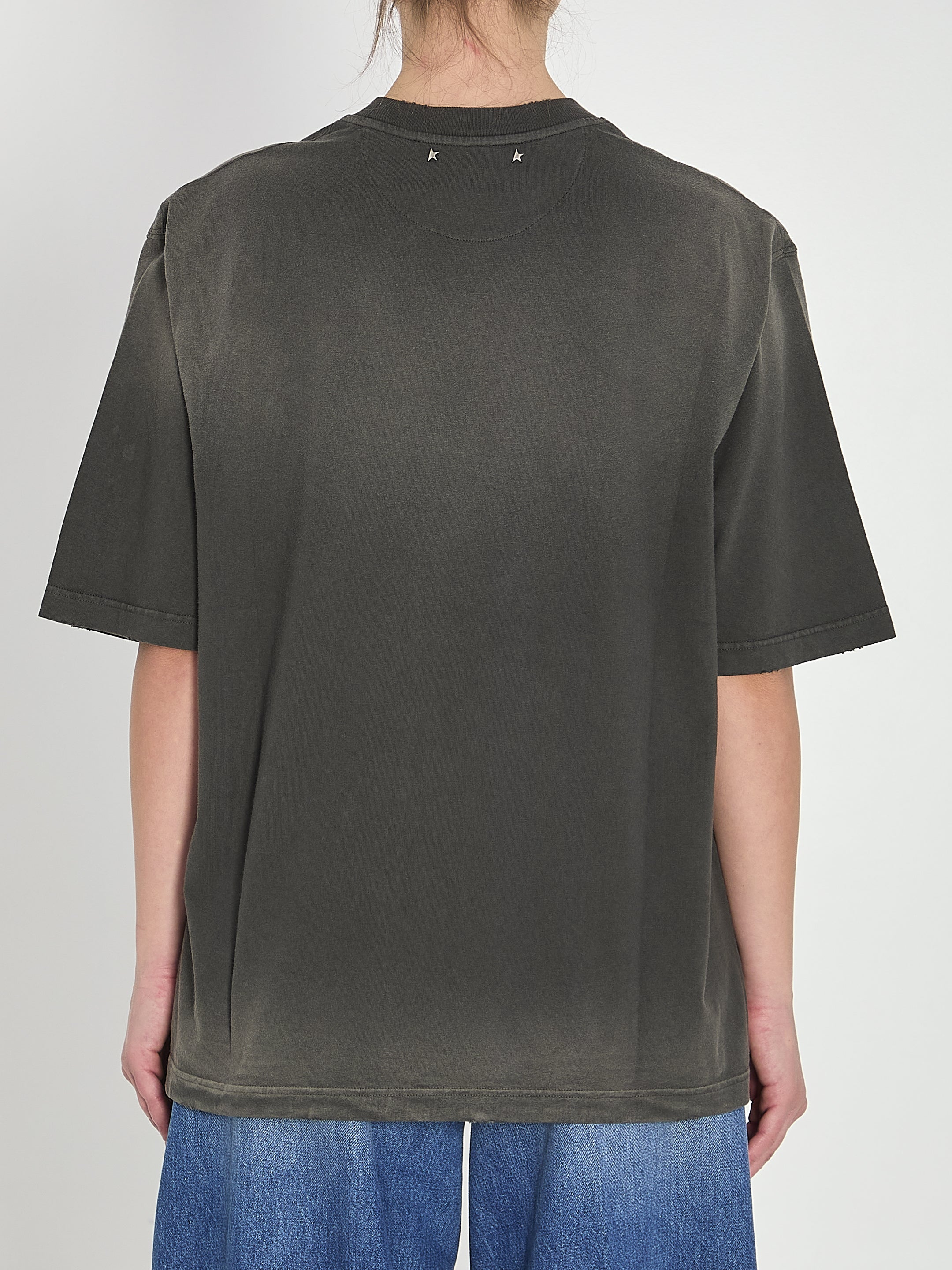 GOLDEN GOOSE S cotton jersey t-shirt