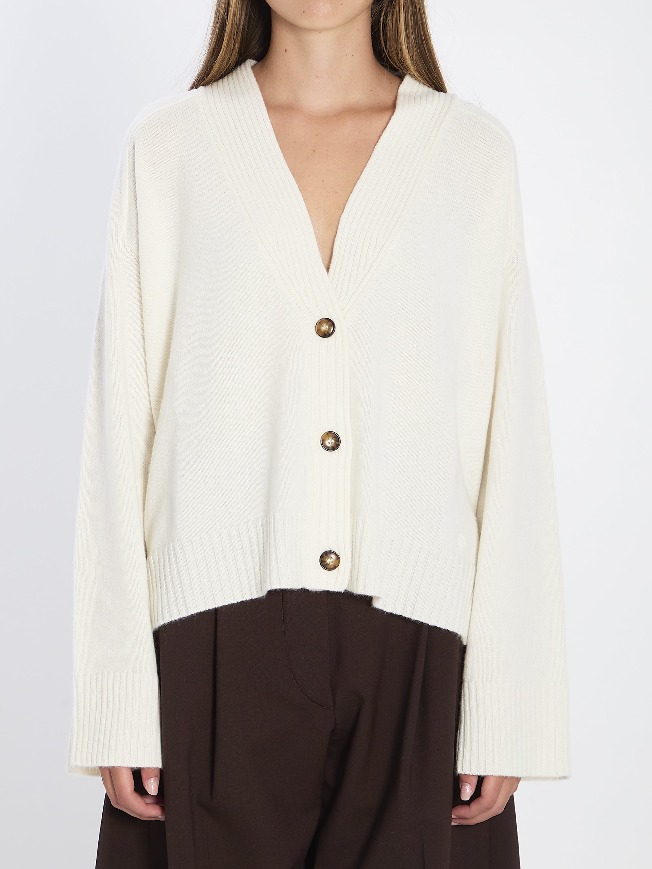 LOULOU DE SAISON M kaia cashmere cardigan