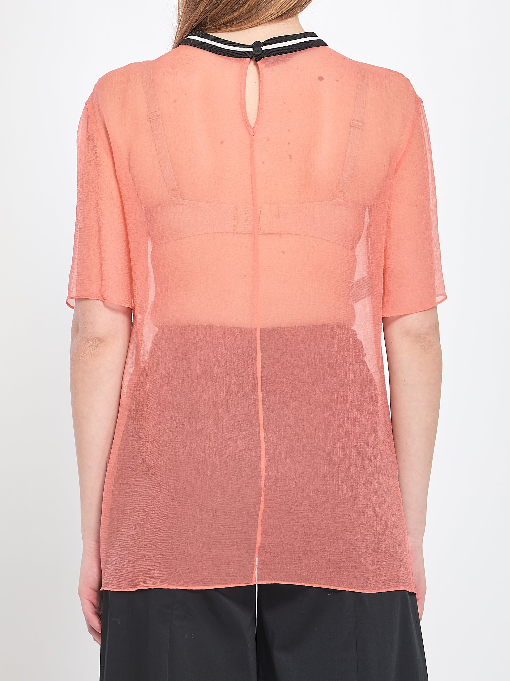 EMANUEL UNGARO 42 coral t-shirt