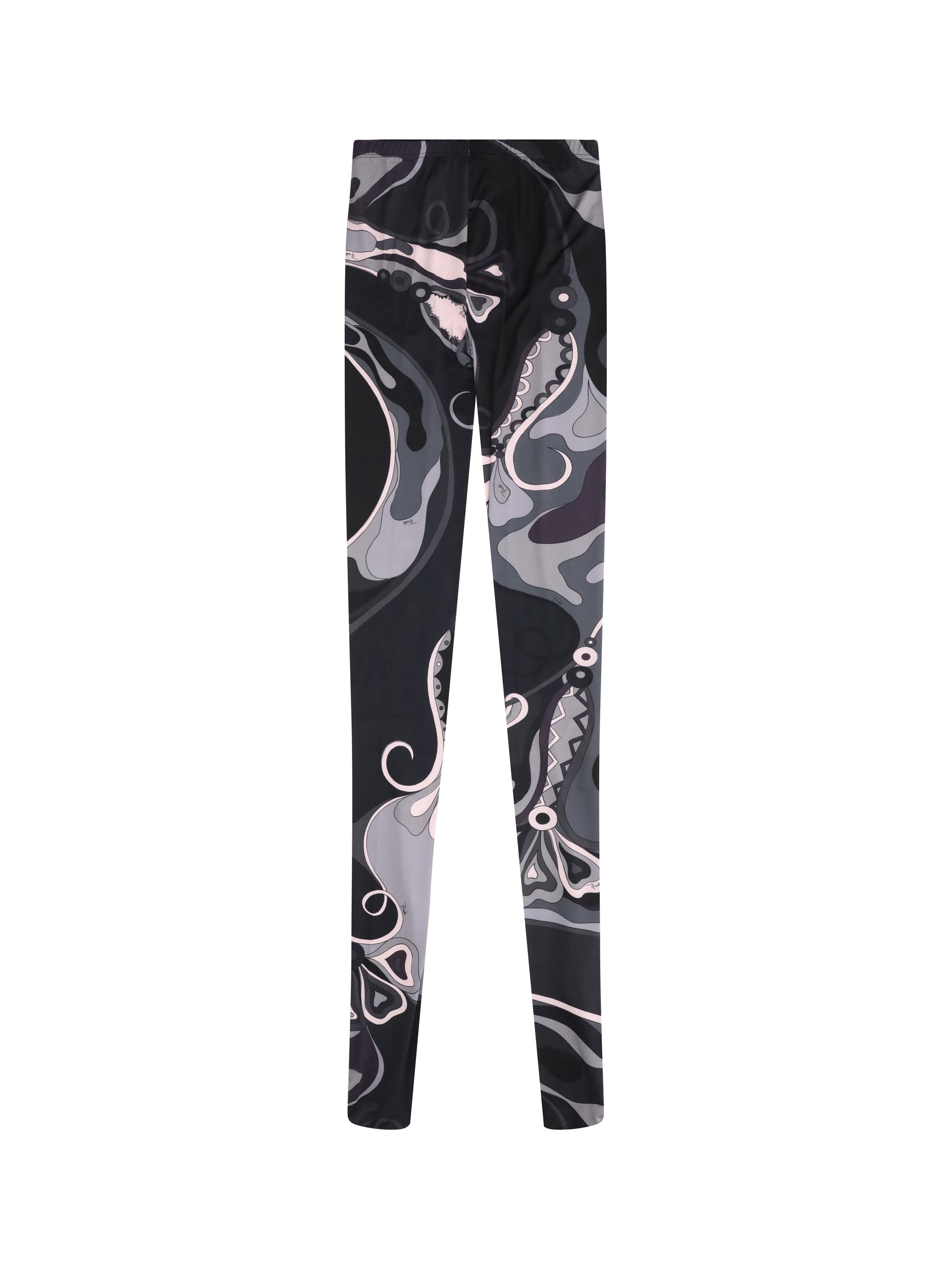 PUCCI M sheer tights with abstract print