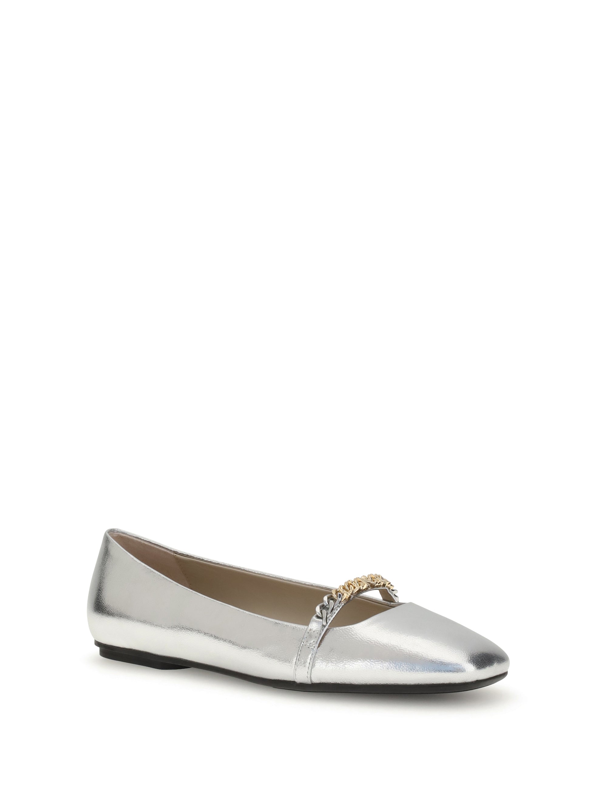 PINKO 36 metallic ballerinas