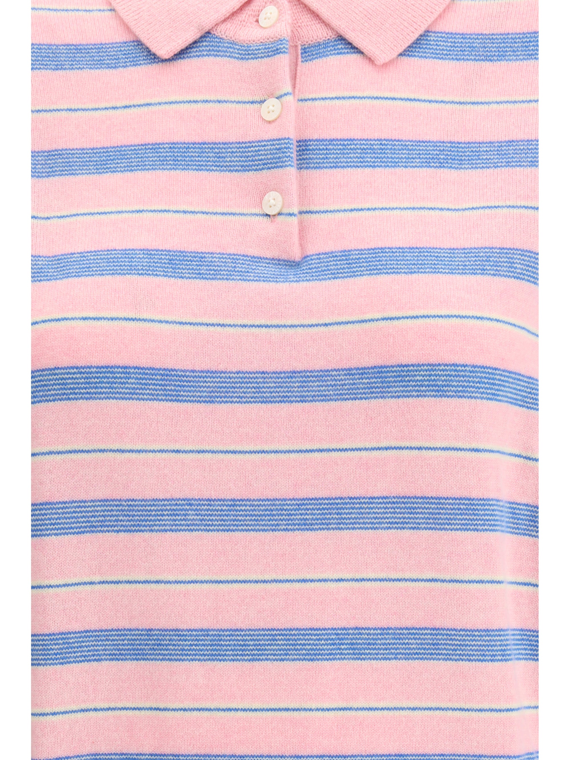 GUEST IN RESIDENCE S collegiate stripe polo
