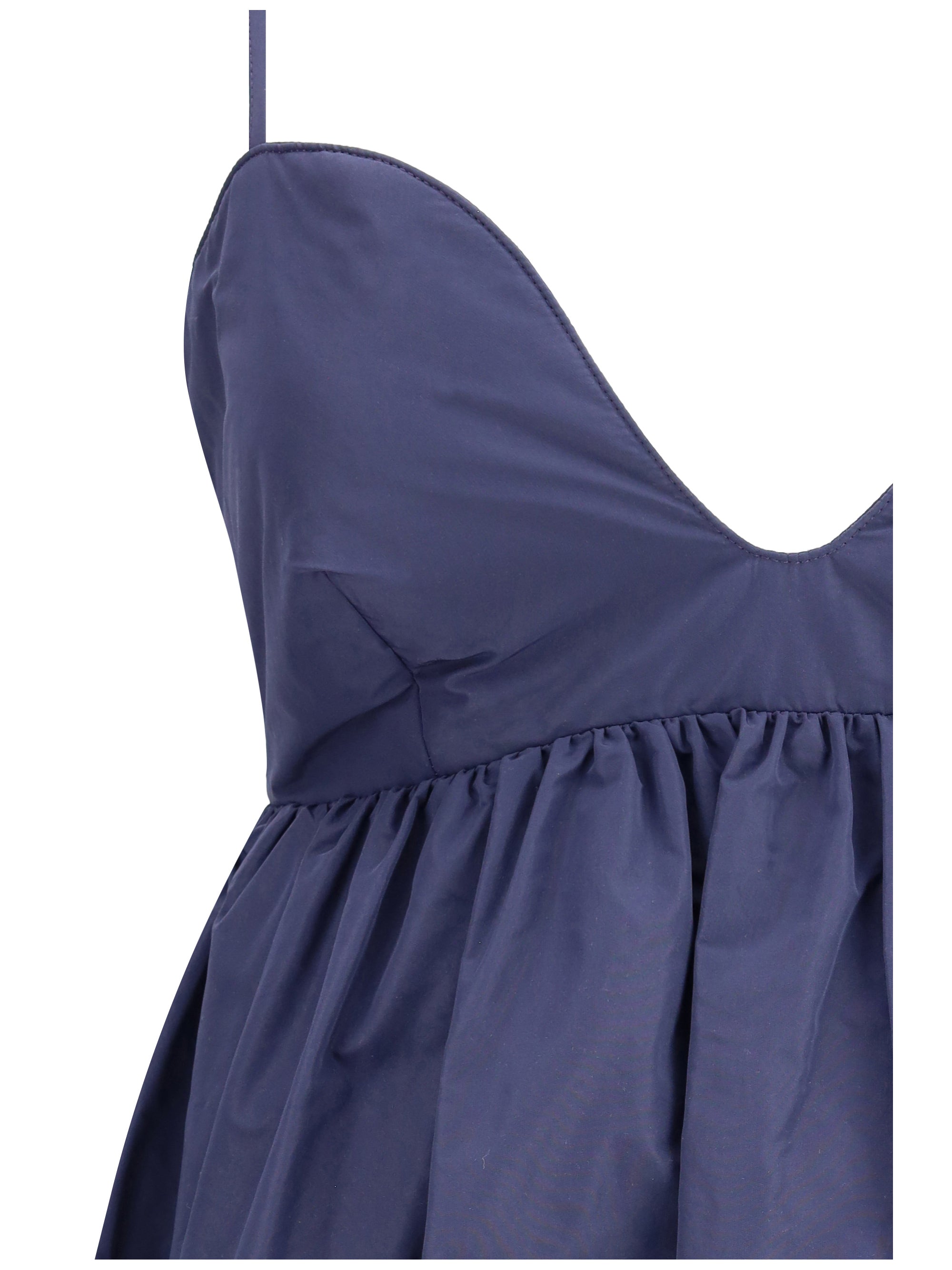 PINKO 40 taffeta belloon mini dress