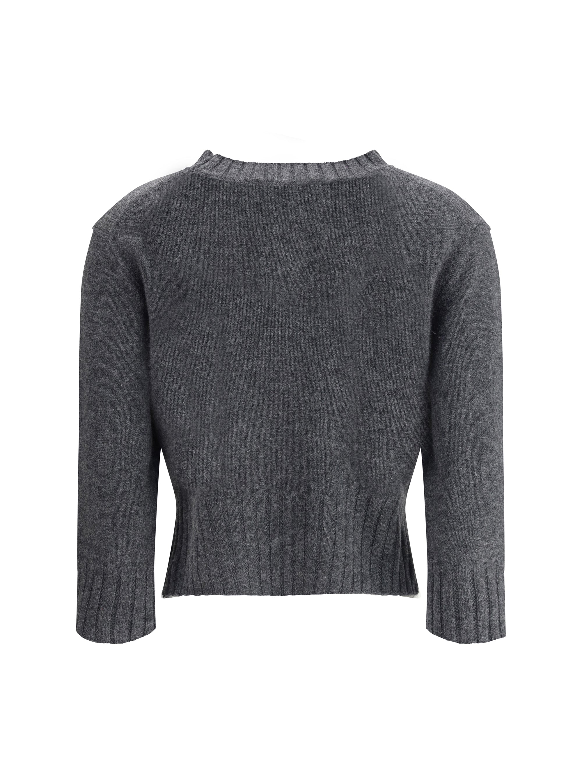 LOULOU DE SAISON S cashmere crop sweater