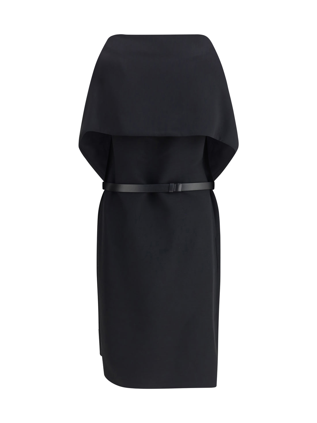 FERRAGAMO 40 belted midi dress