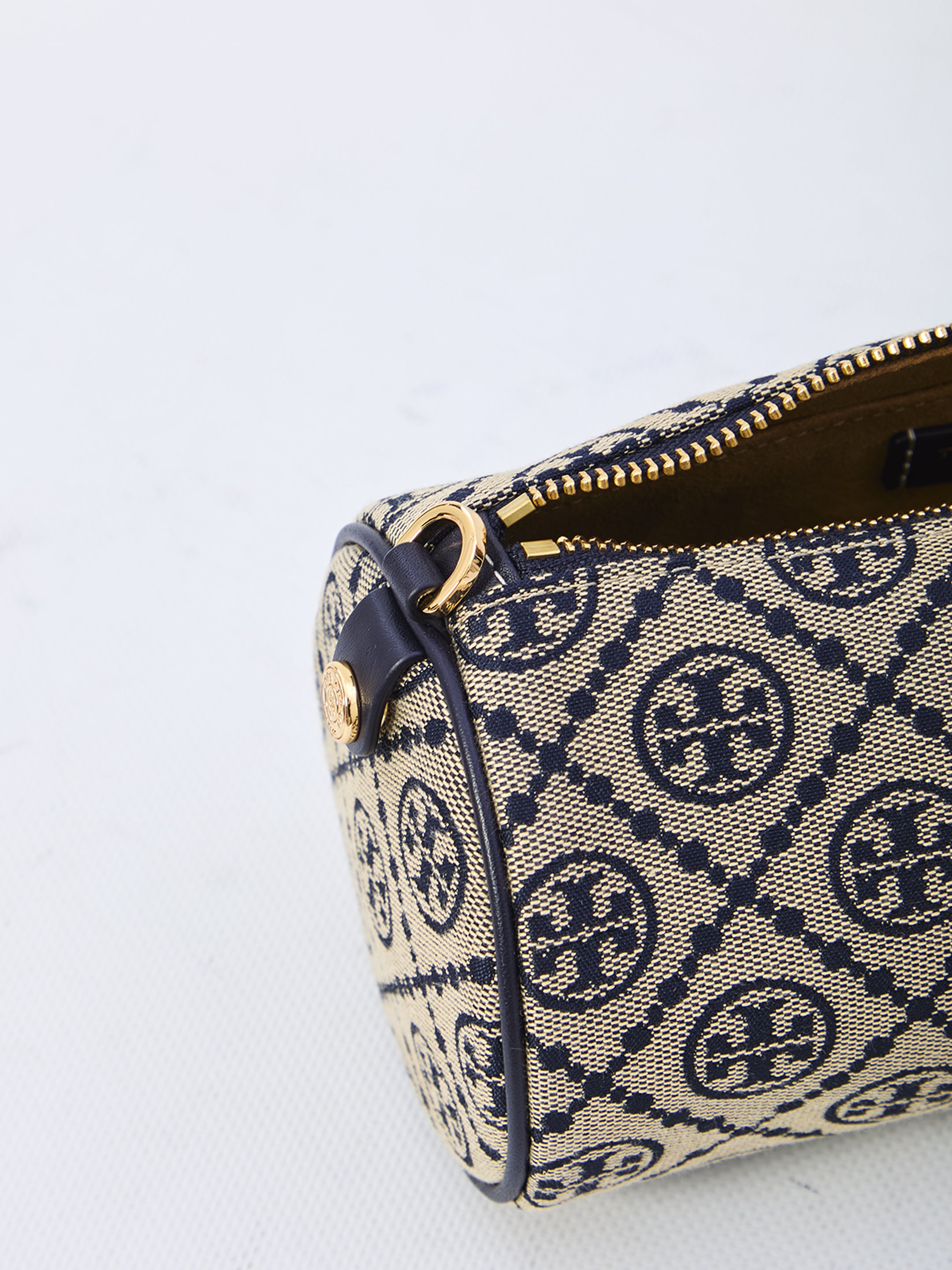 TORY BURCH OS t monogram cylinder bag