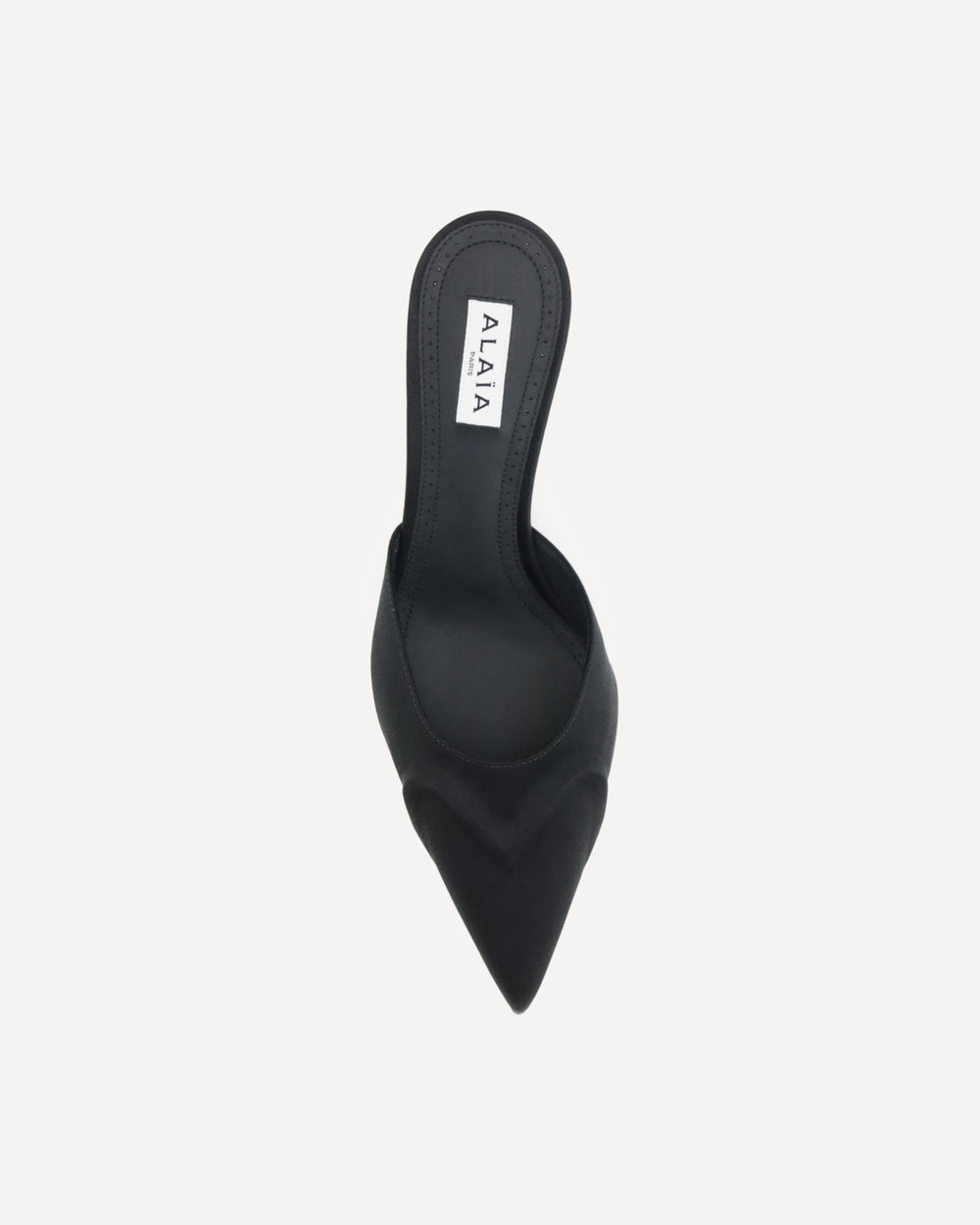 le coeur 3d satin mules