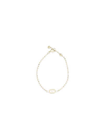 ovalette bracelet in metal and swarovski® crystals