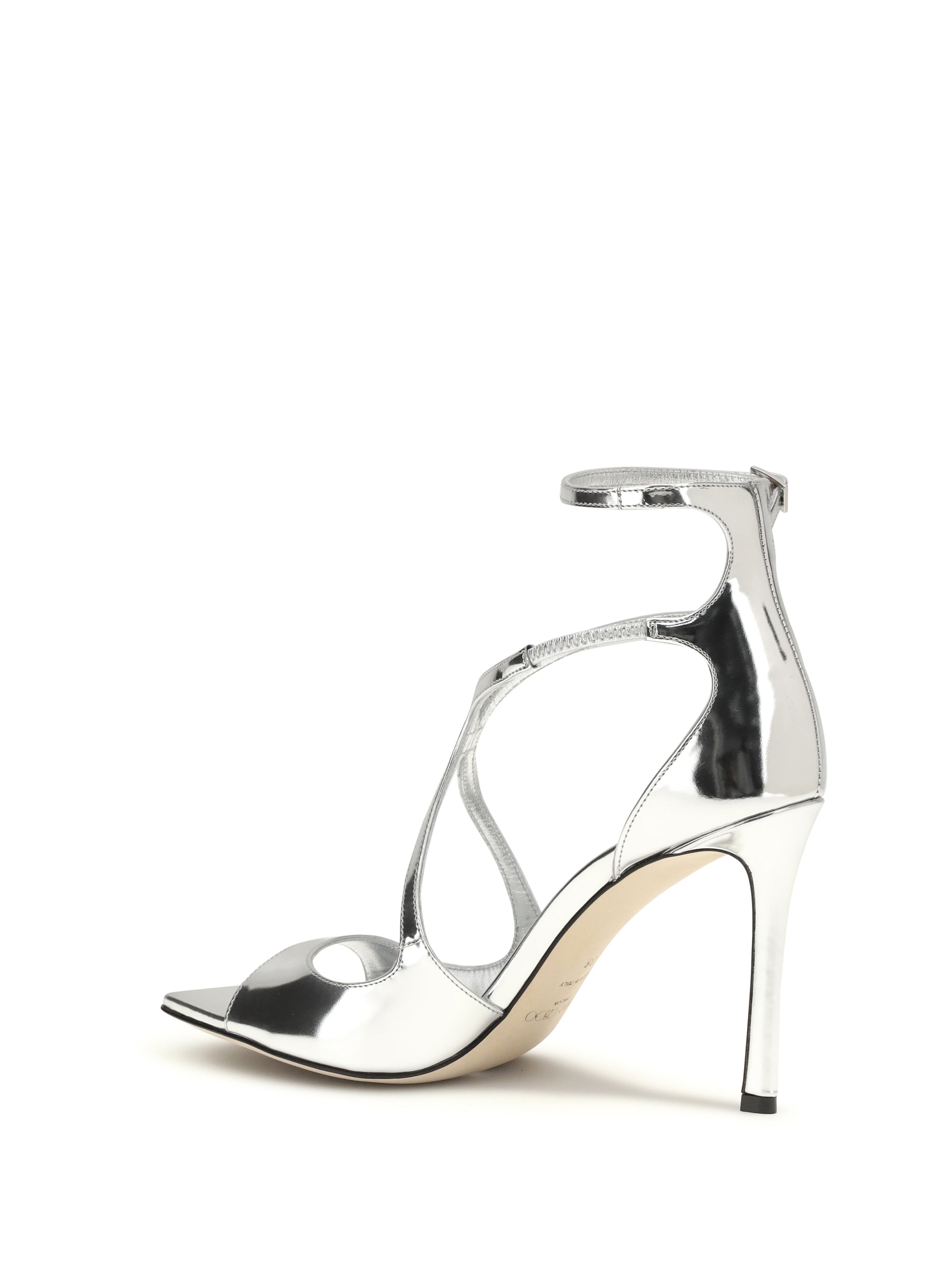 JIMMY CHOO 36.5 azia 95 patent leather sandals
