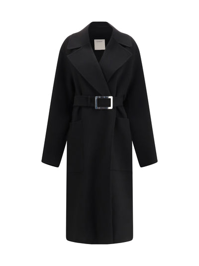 wool dressing coat