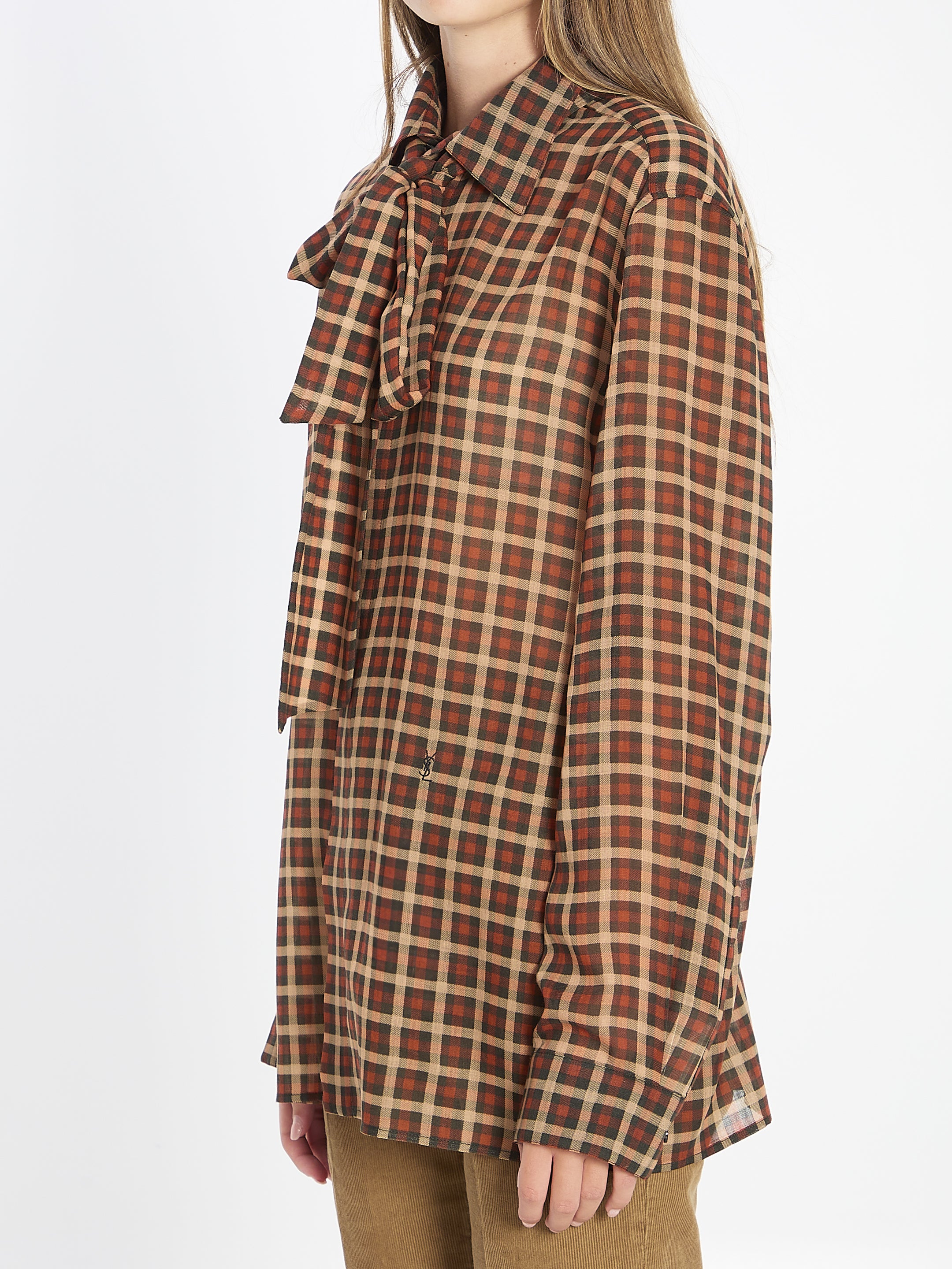 SAINT LAURENT 40 cassandre shirt