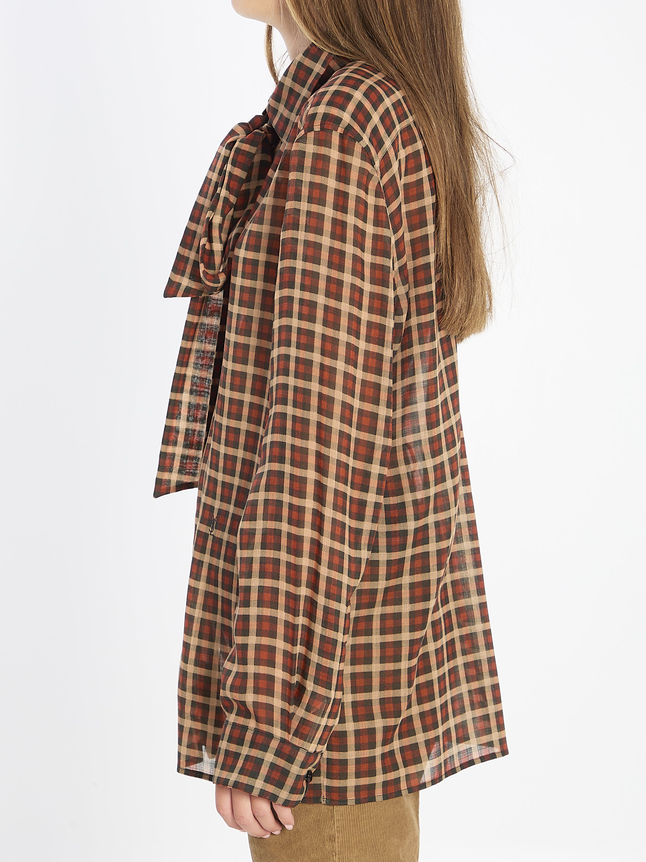 SAINT LAURENT 40 cassandre shirt