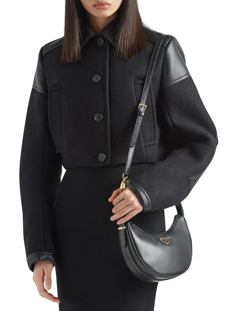 Arque Leather Shoulder Bag