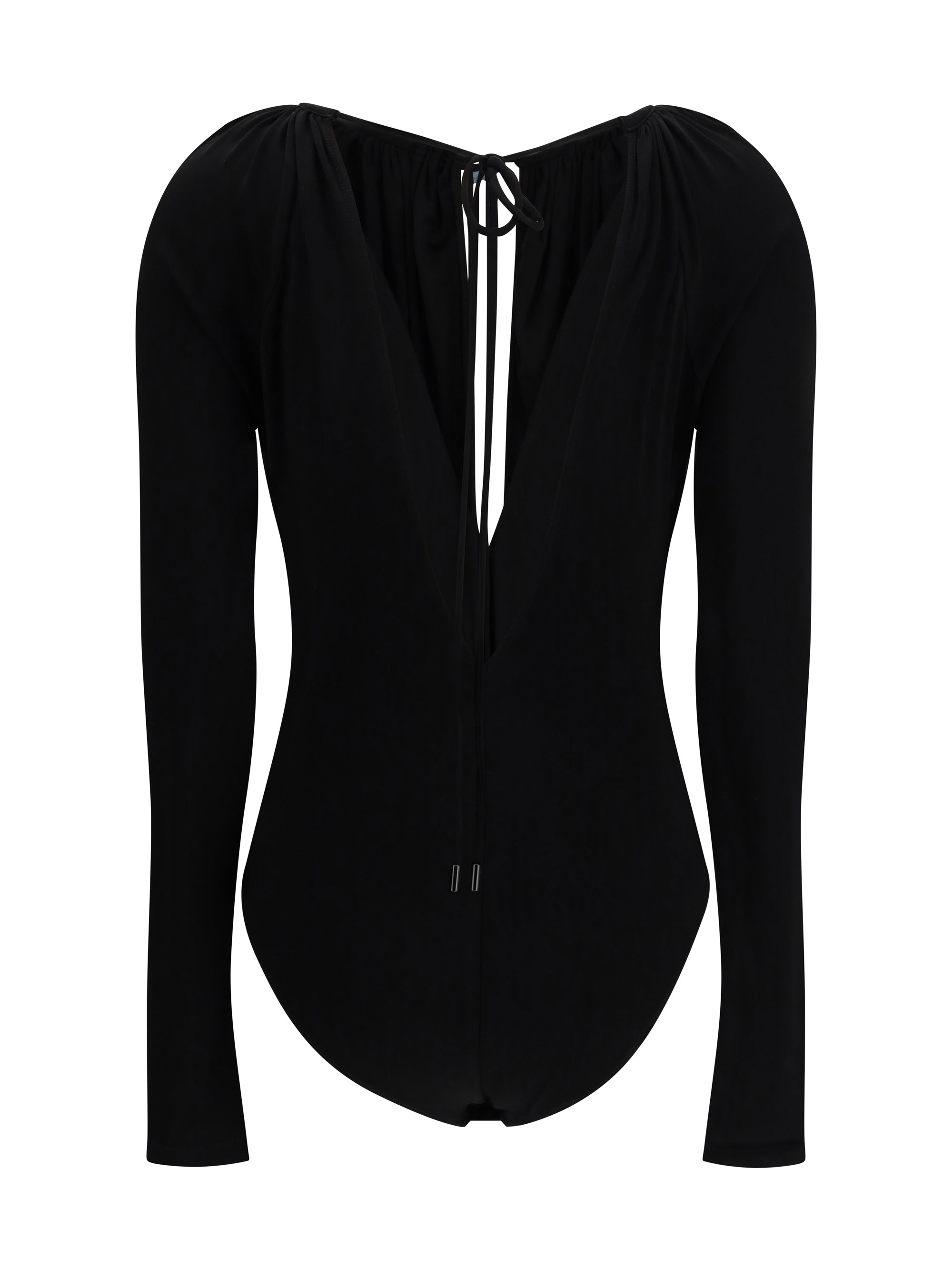 MARINE SERRE 36 stretch viscose bodysuit